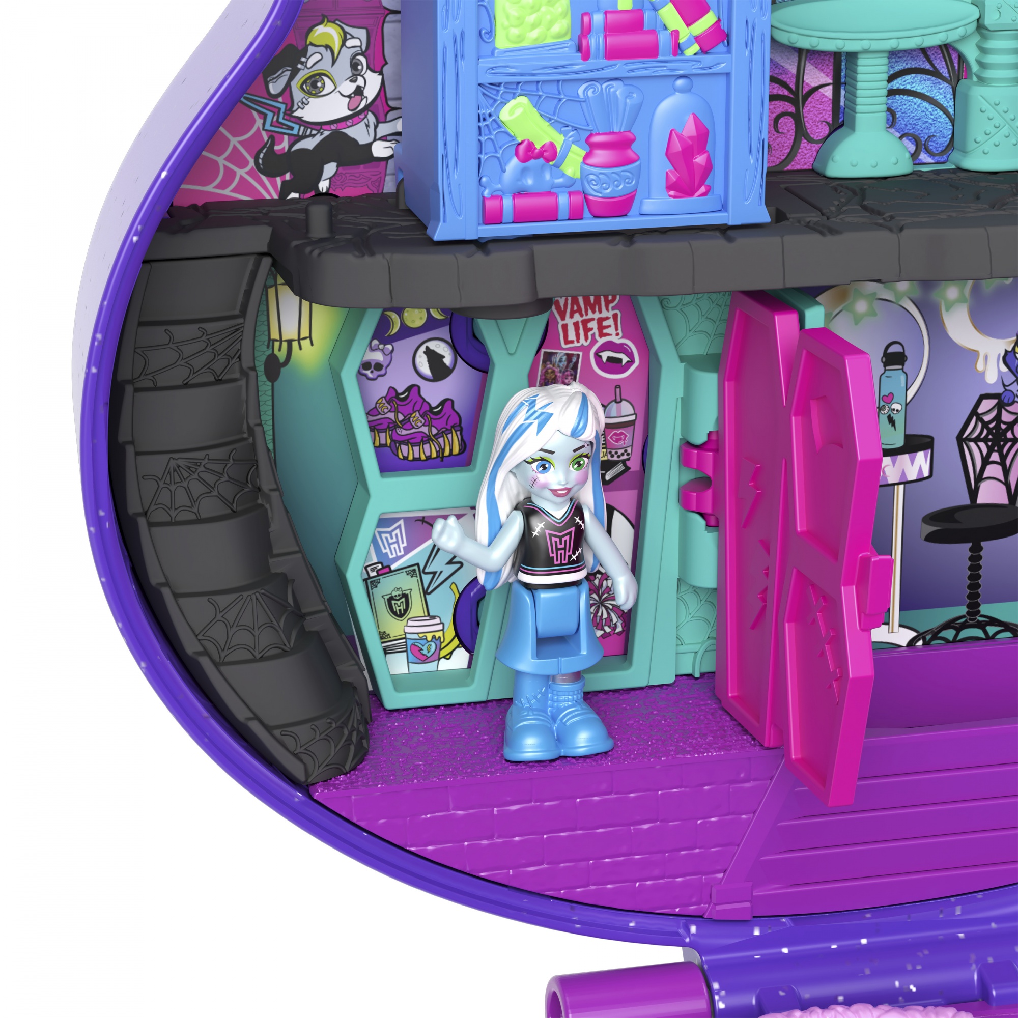 Voir la diapositive 14 : MATTEL Coffret Monster High - Polly Pocket