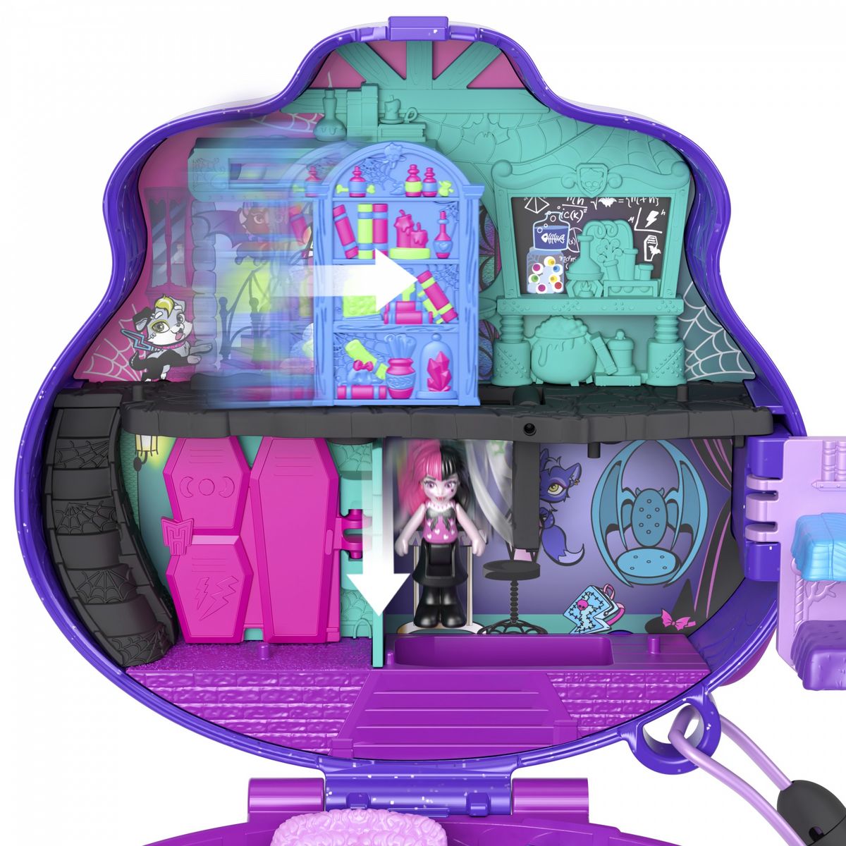 MATTEL Coffret Monster High - Polly Pocket