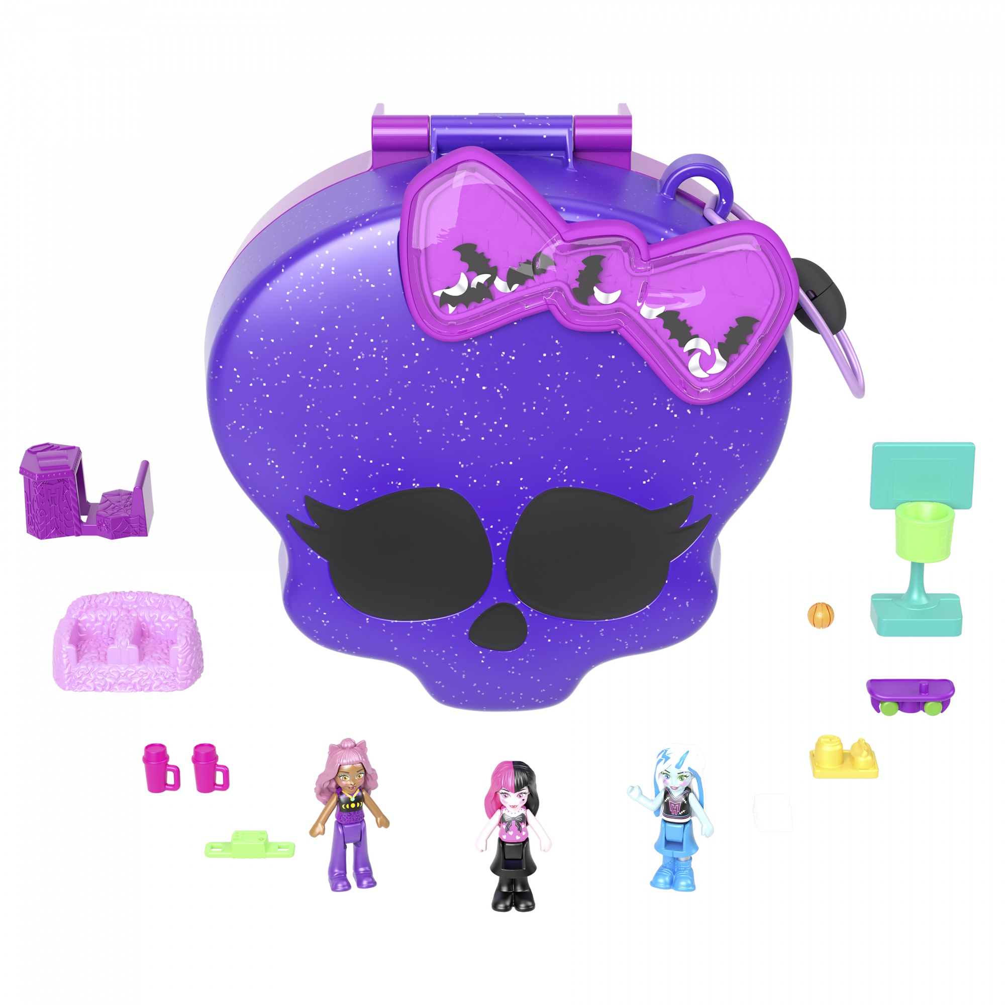 Voir la diapositive 4 : MATTEL Coffret Monster High - Polly Pocket