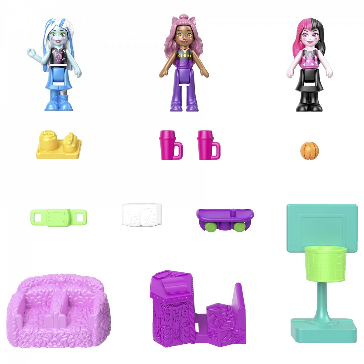 MATTEL Coffret Monster High - Polly Pocket
