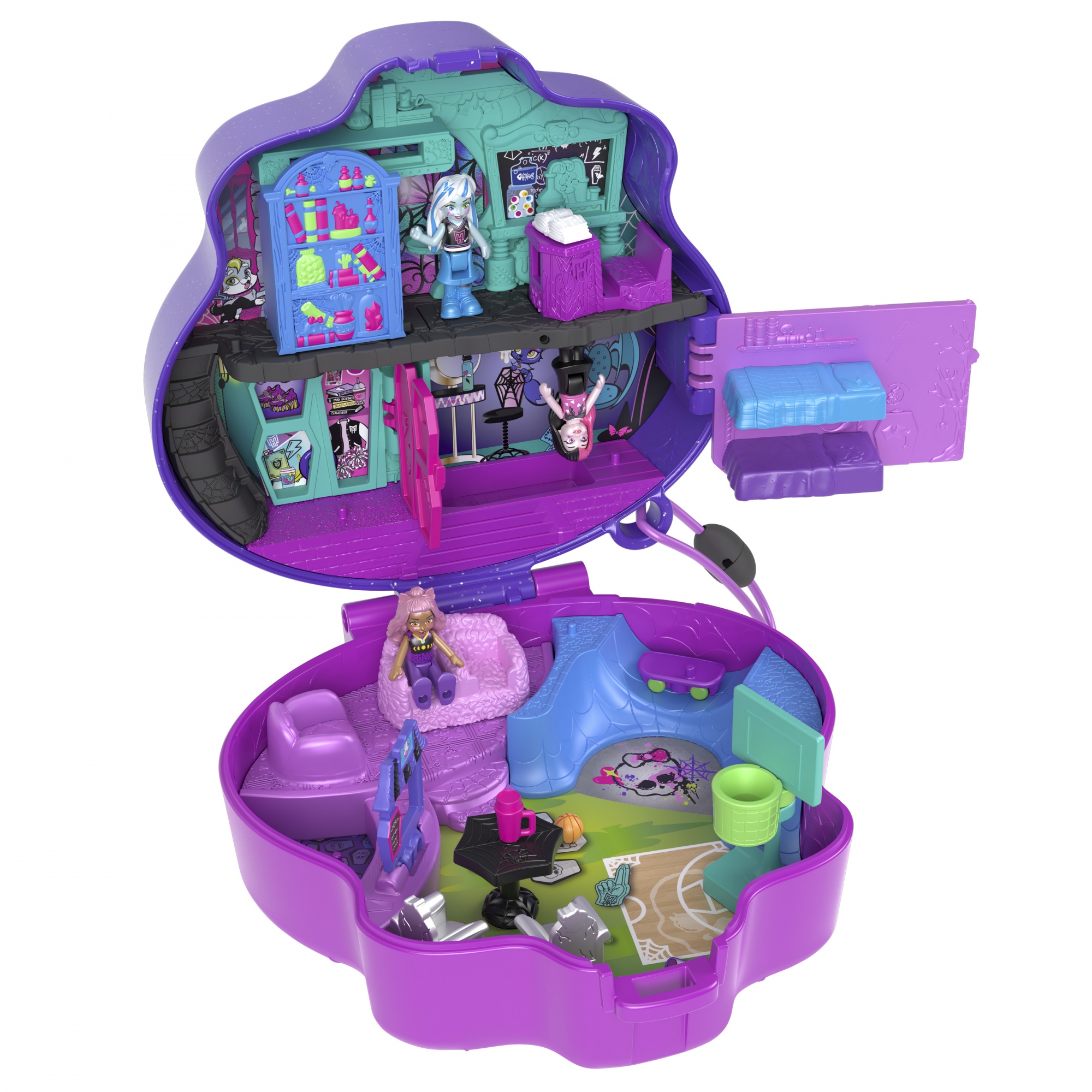 Voir la diapositive 8 : MATTEL Coffret Monster High - Polly Pocket