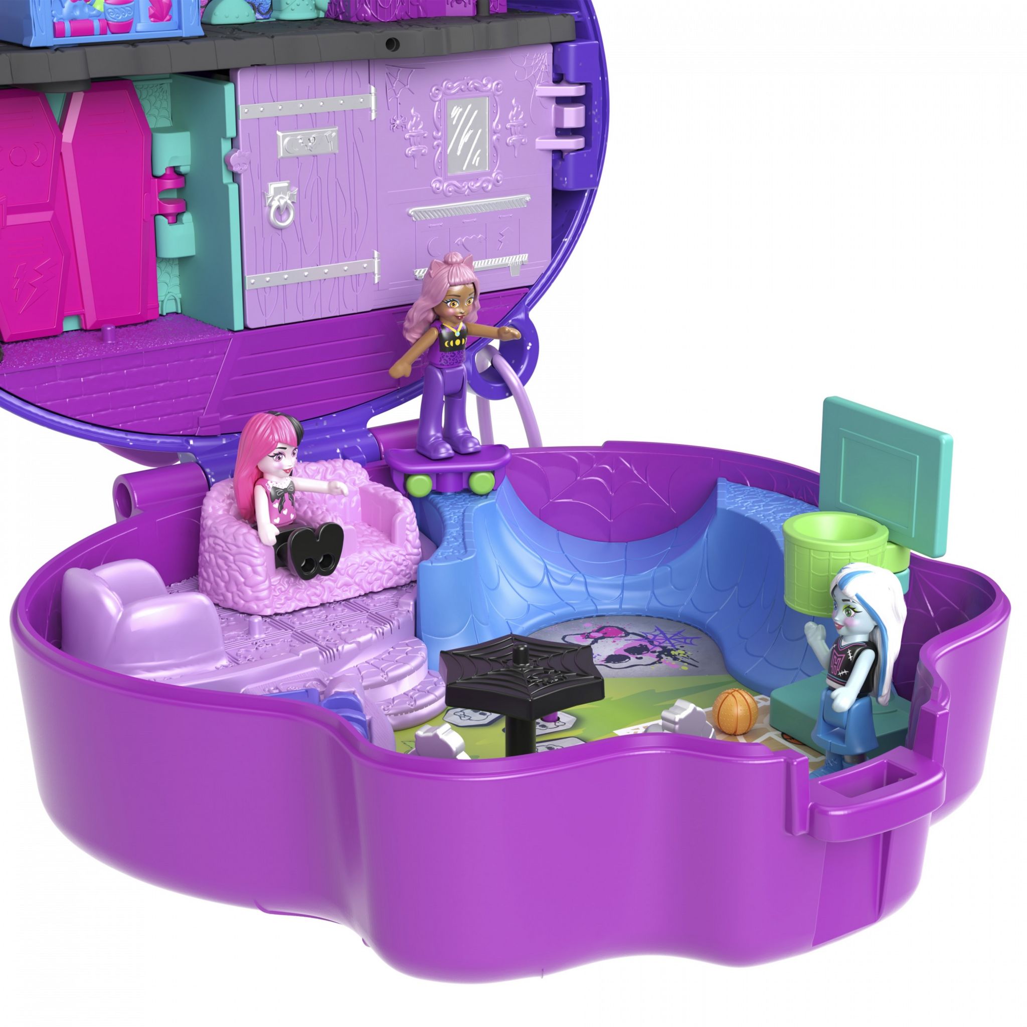 Voir la diapositive 11 : MATTEL Coffret Monster High - Polly Pocket