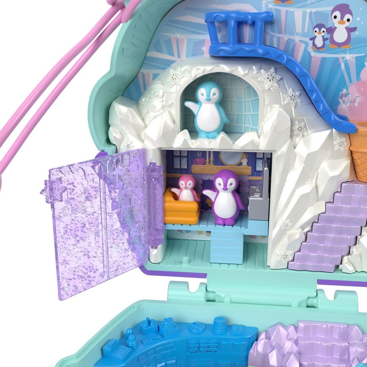 MATTEL Coffret manchot à la neige Polly Pocket