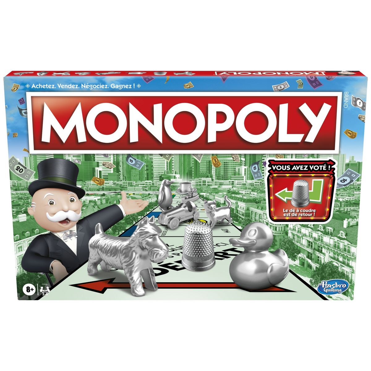 HASBRO Jeu Monopoly Classique