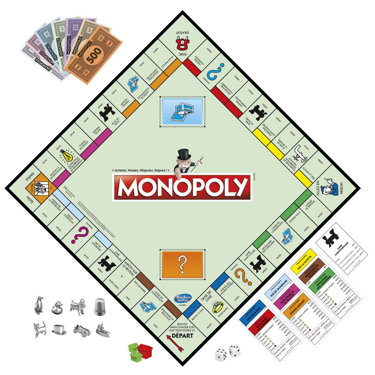 HASBRO Jeu Monopoly Classique