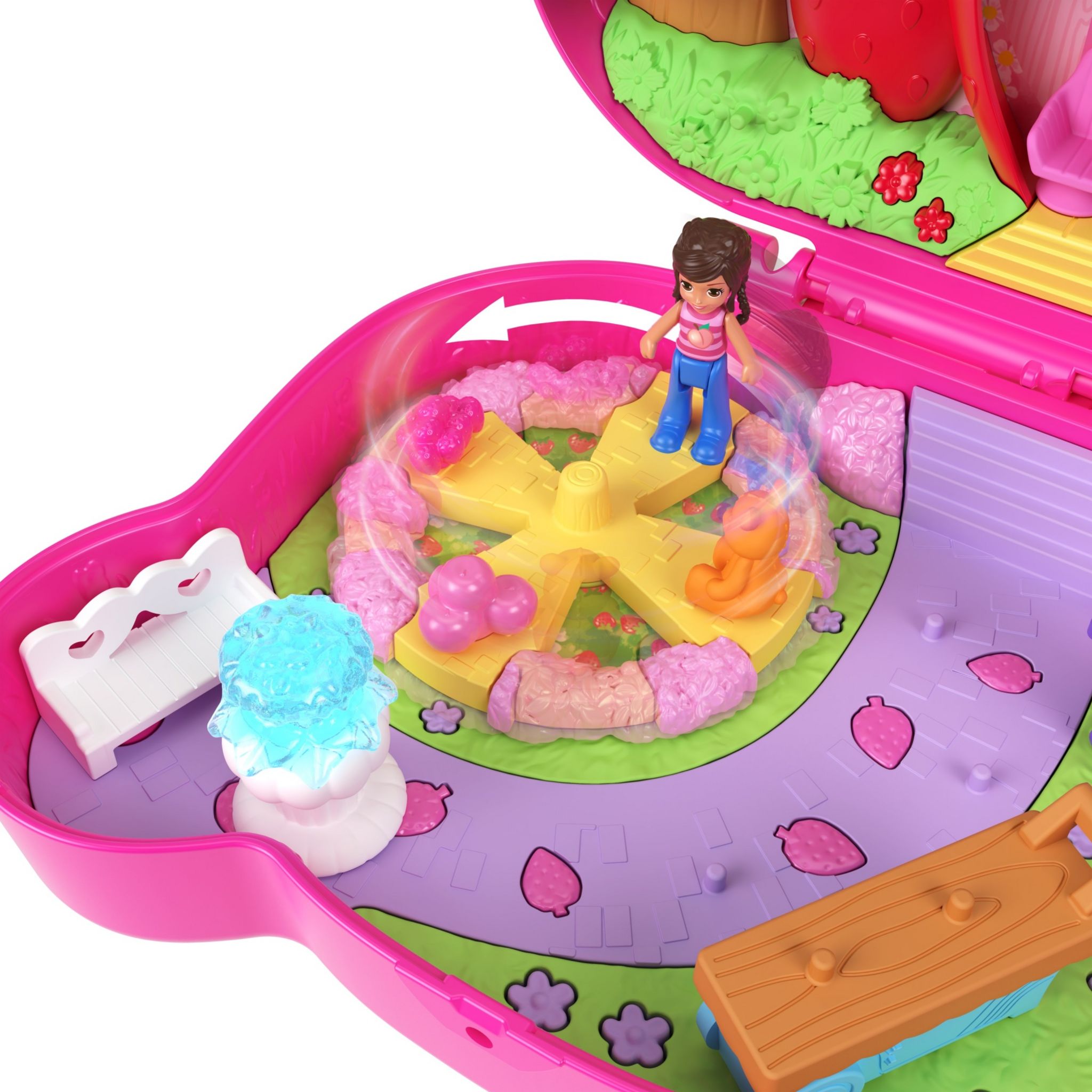 Voir la diapositive 5 : MATTEL Coffret Ourson fraise Polly Pocket