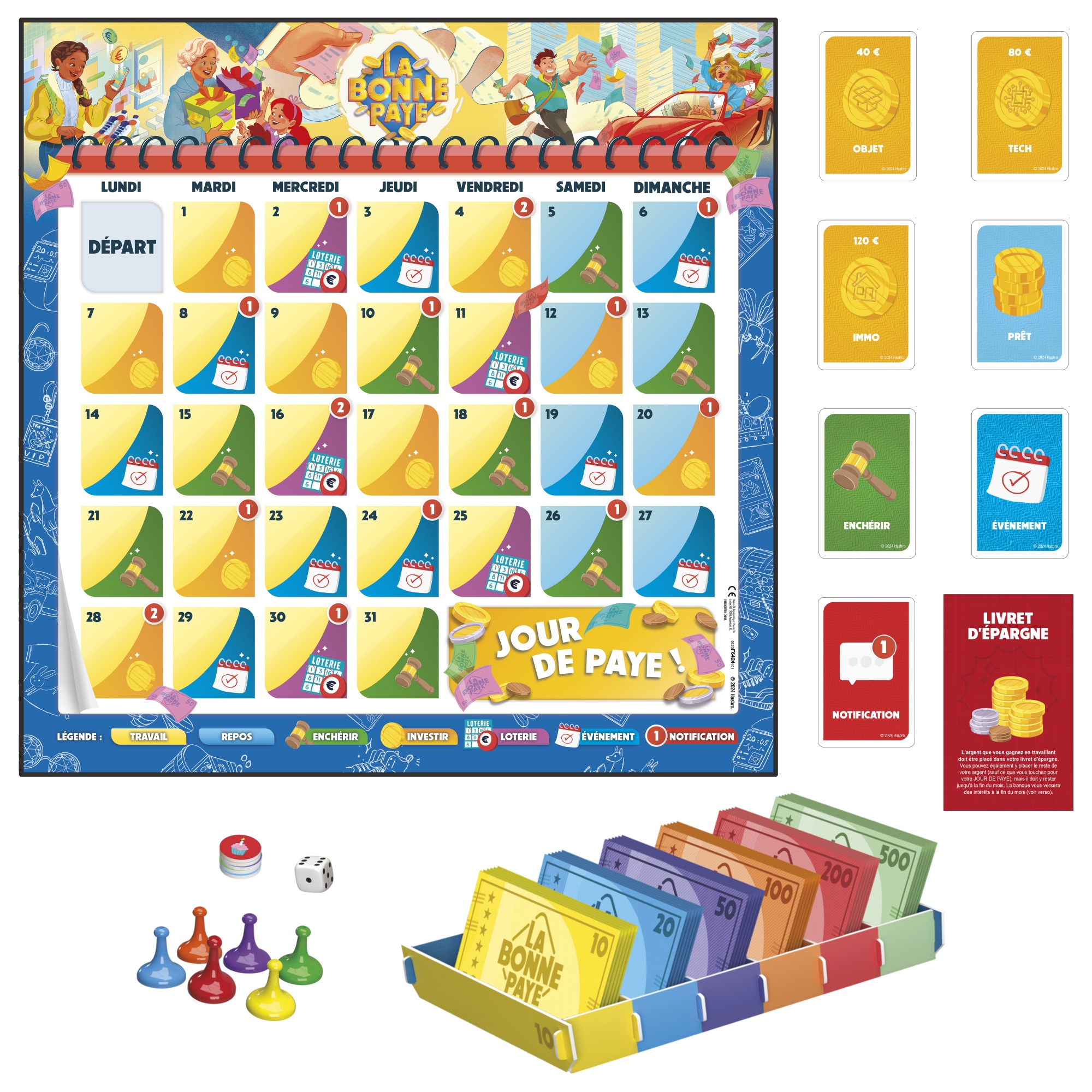 Voir la diapositive 6 : HASBRO Jeu La Bonne Paye