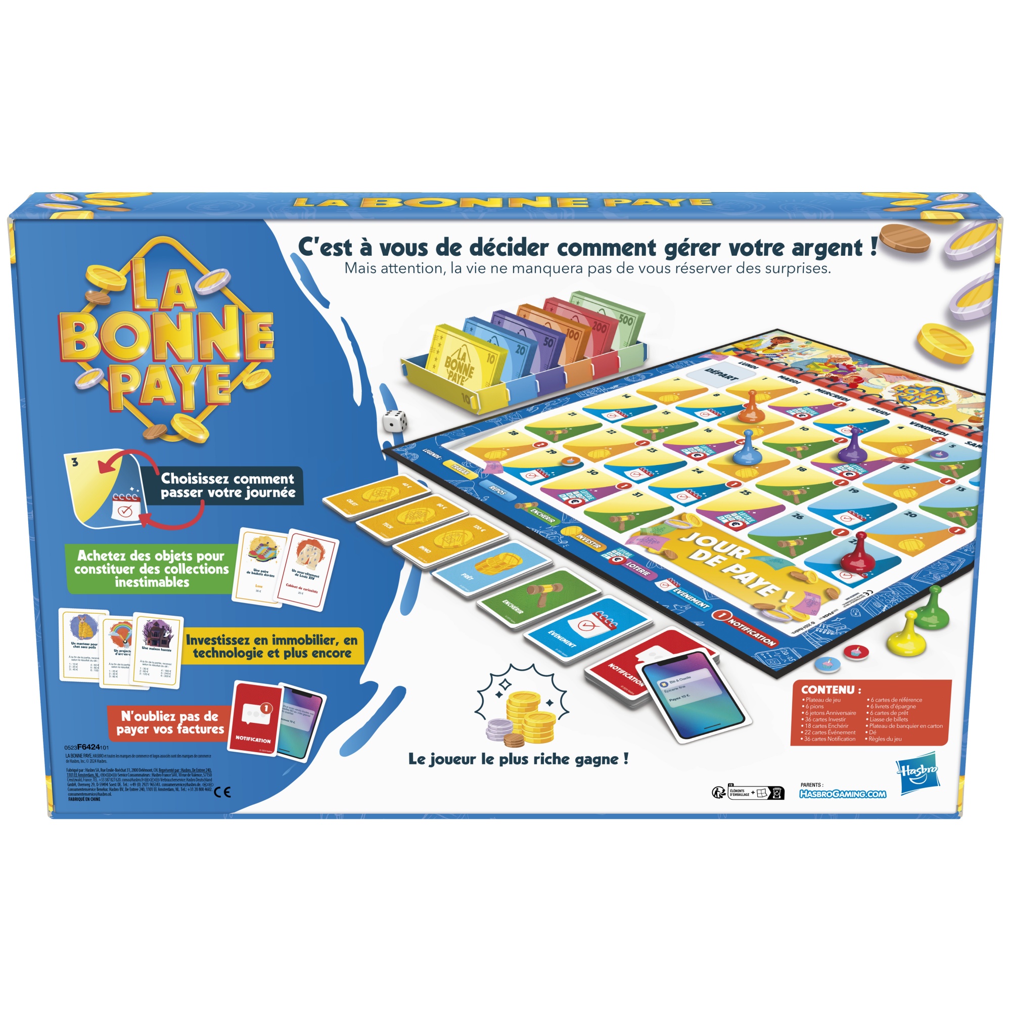 Voir la diapositive 9 : HASBRO Jeu La Bonne Paye