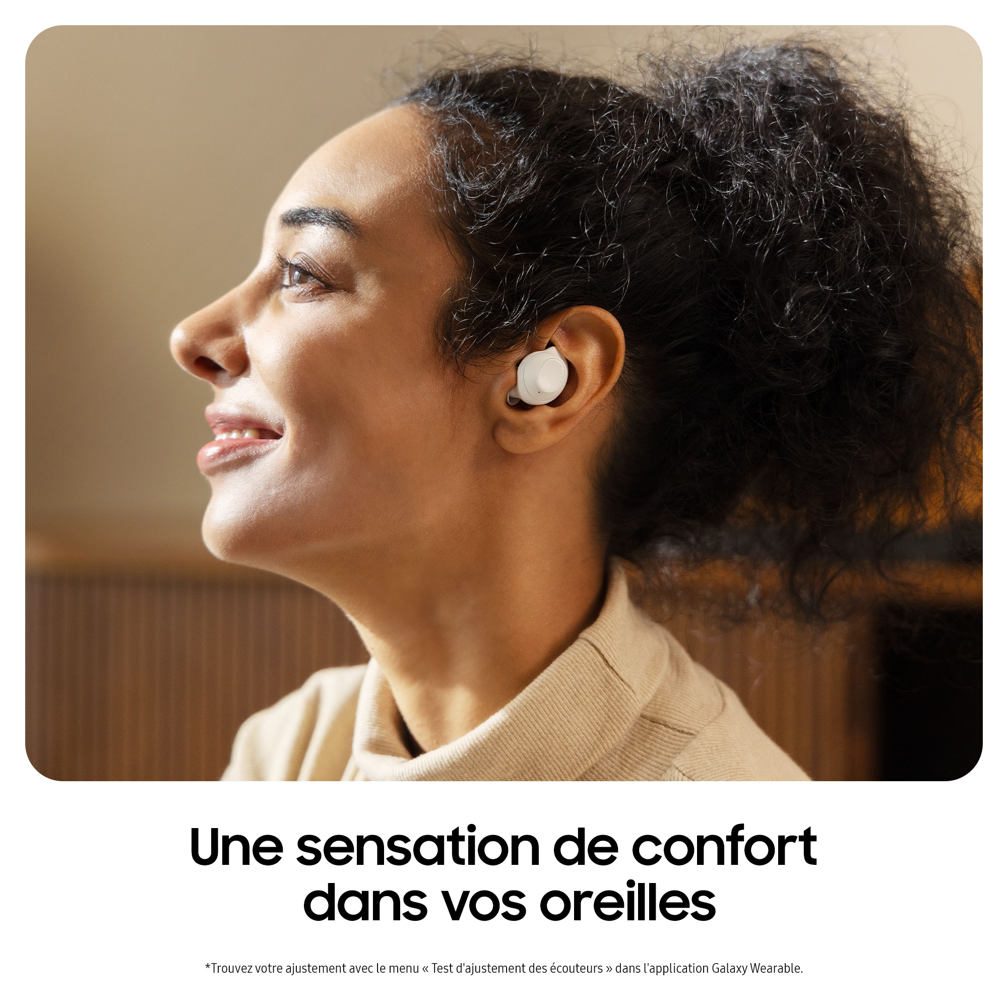 Voir la diapositive 6 : SAMSUNG Écouteurs  Galaxy Buds FE Buds avec Galaxy AI - Noir