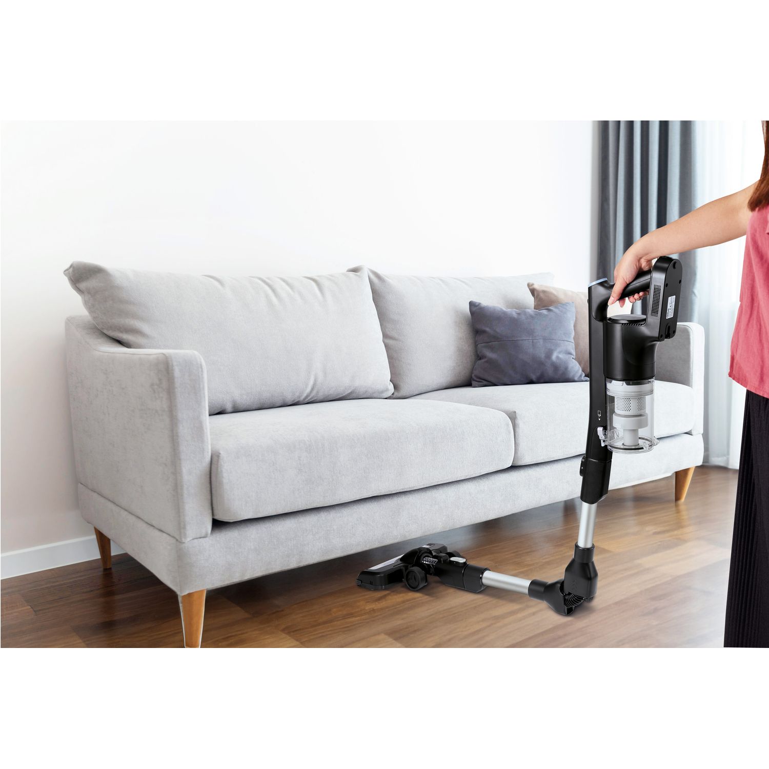 Voir la diapositive 3 : QILIVE Aspirateur balai Flex Q.5472 - Noir