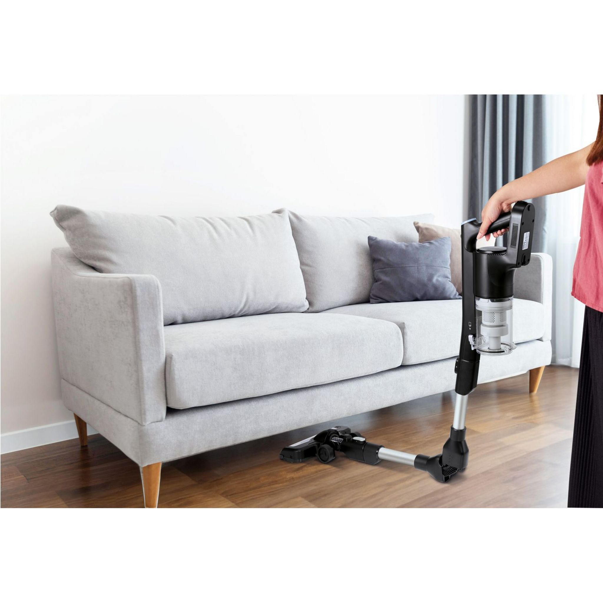 Voir la diapositive 3 : QILIVE Aspirateur balai Flex Q.5472 - Noir