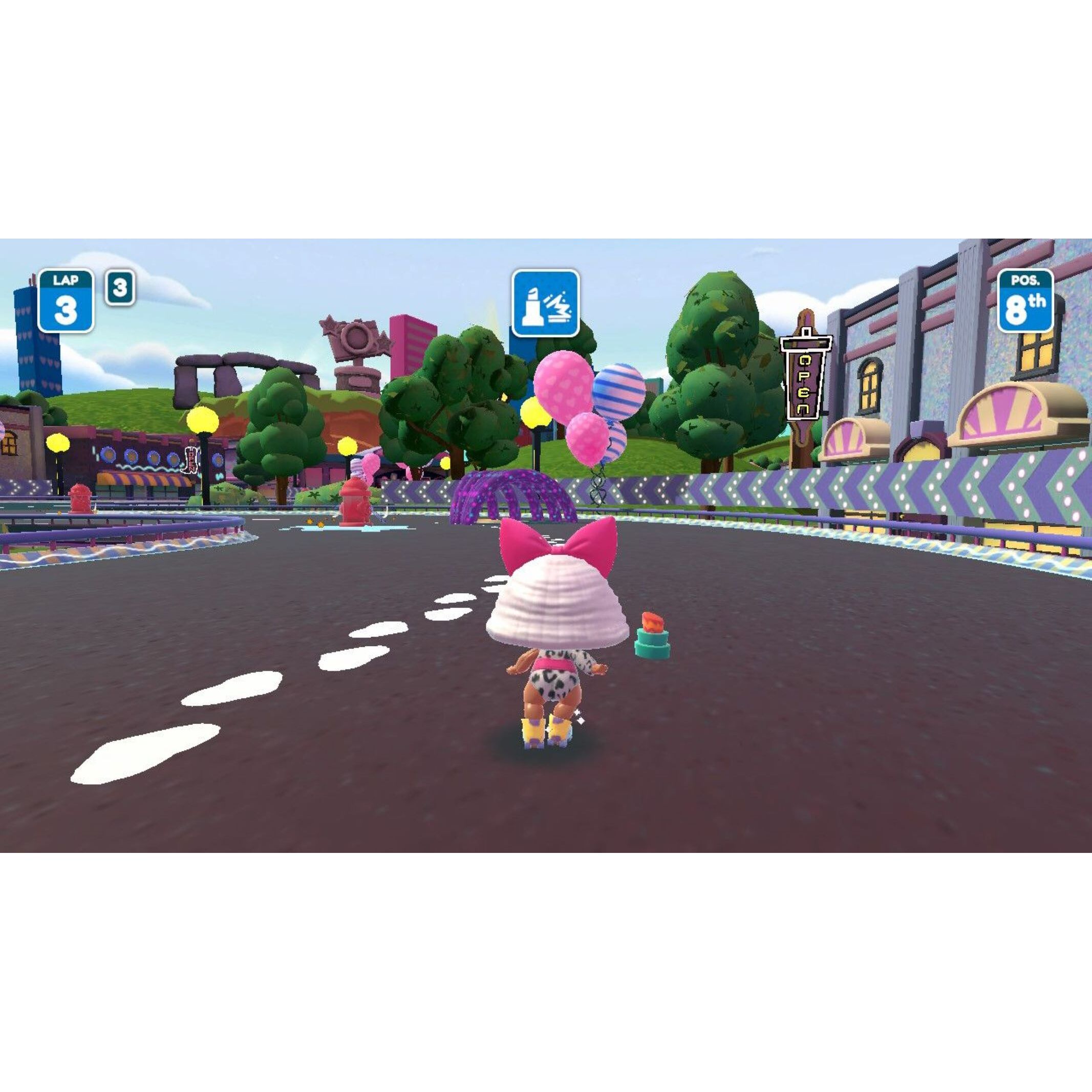 Voir la diapositive 3 : LOL Surprise Roller Dreams Racing Nintendo Switch