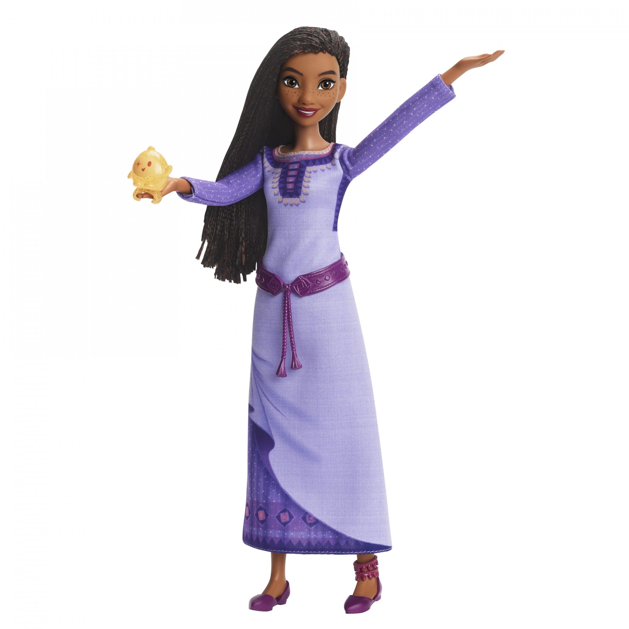 Voir la diapositive 3 : MATTEL Poupée Asha chantante - Disney Wish