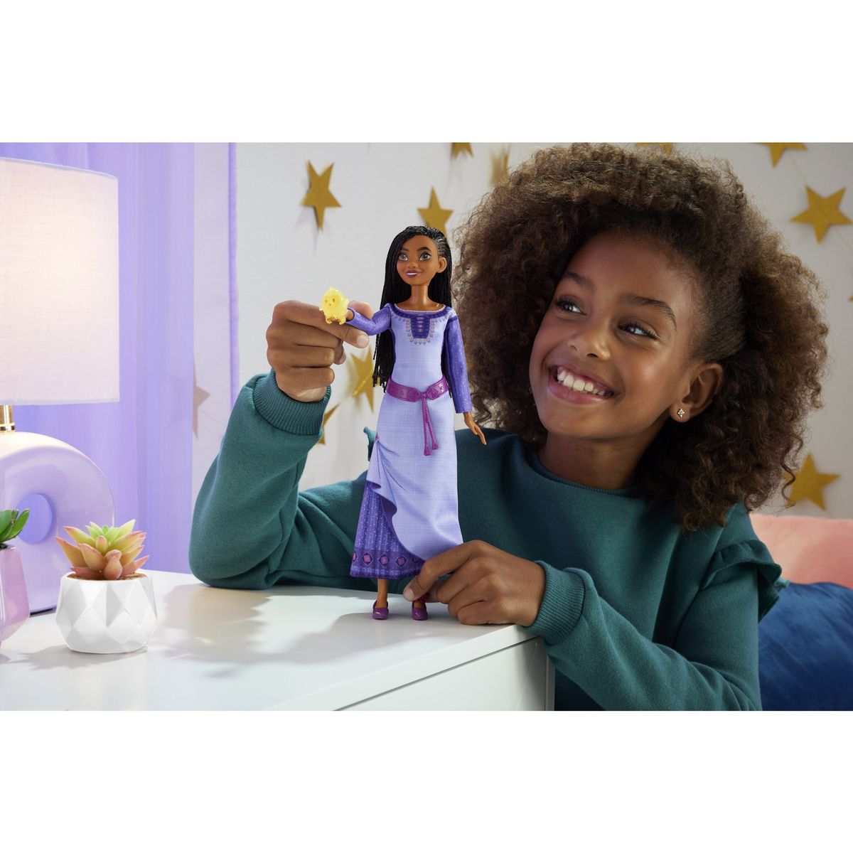 MATTEL Poupée Asha chantante - Disney Wish