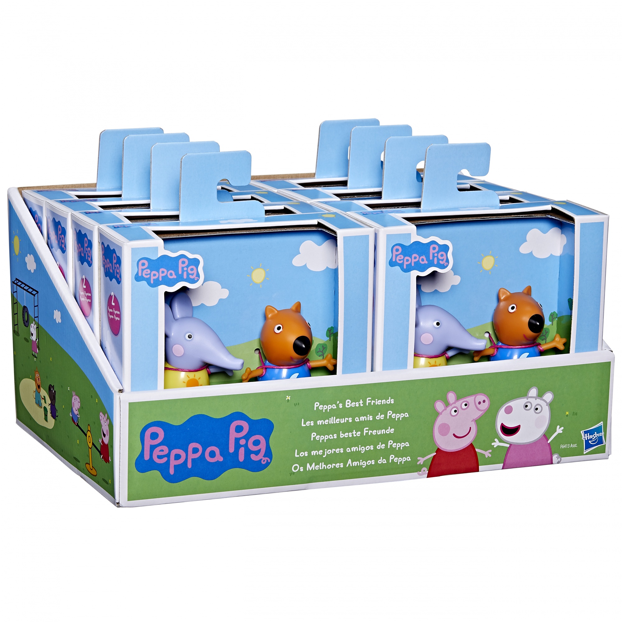 Voir la diapositive 2 : HASBRO Figurine Duo Les meilleurs Amis Peppa Pig