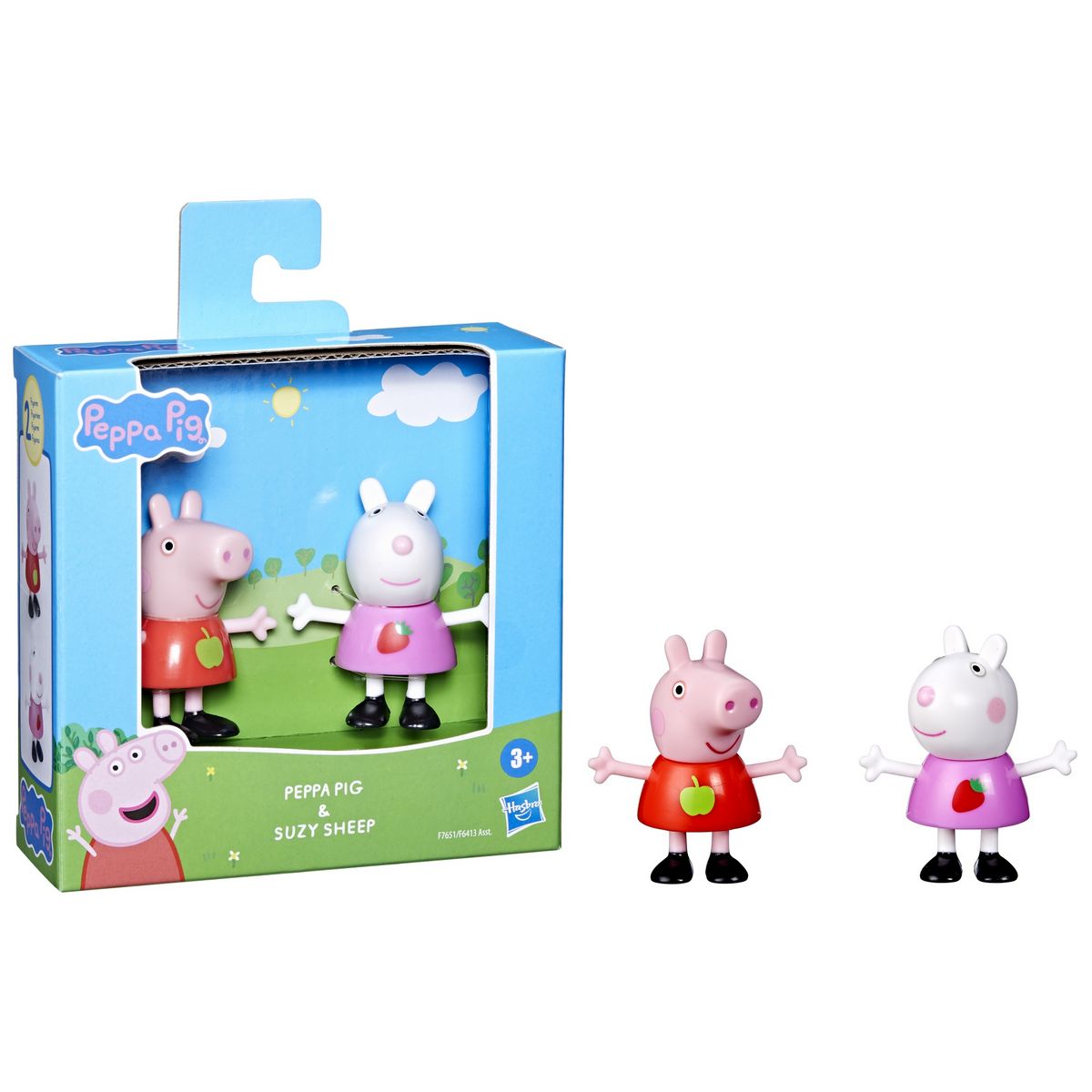 HASBRO Figurine Duo Les meilleurs Amis Peppa Pig