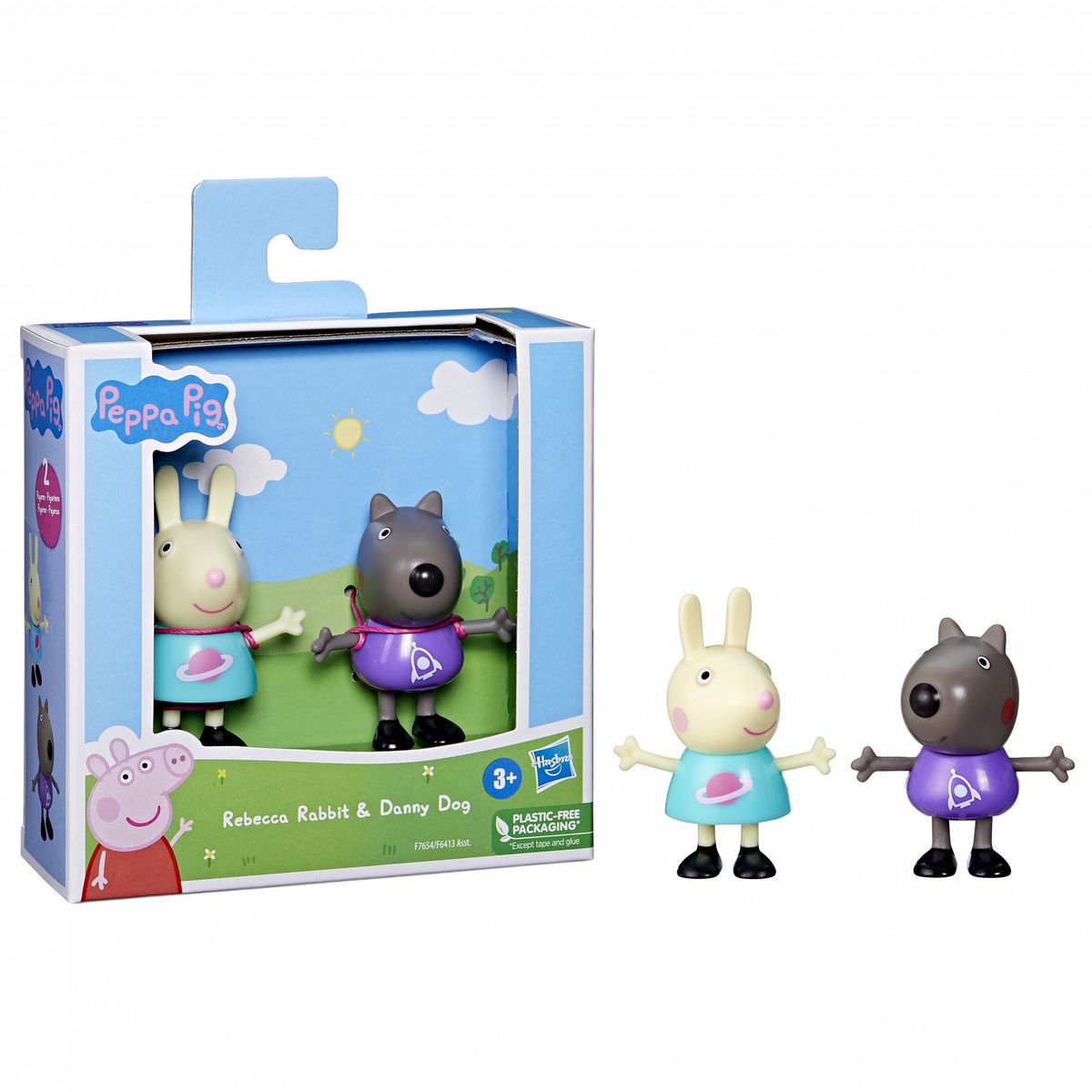 HASBRO Figurine Duo Les meilleurs Amis Peppa Pig
