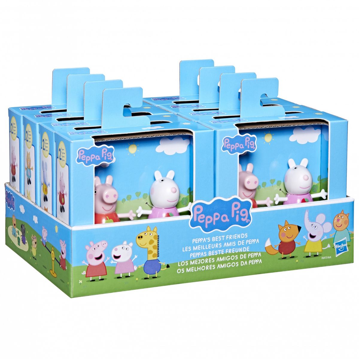 HASBRO Figurine Duo Les meilleurs Amis Peppa Pig