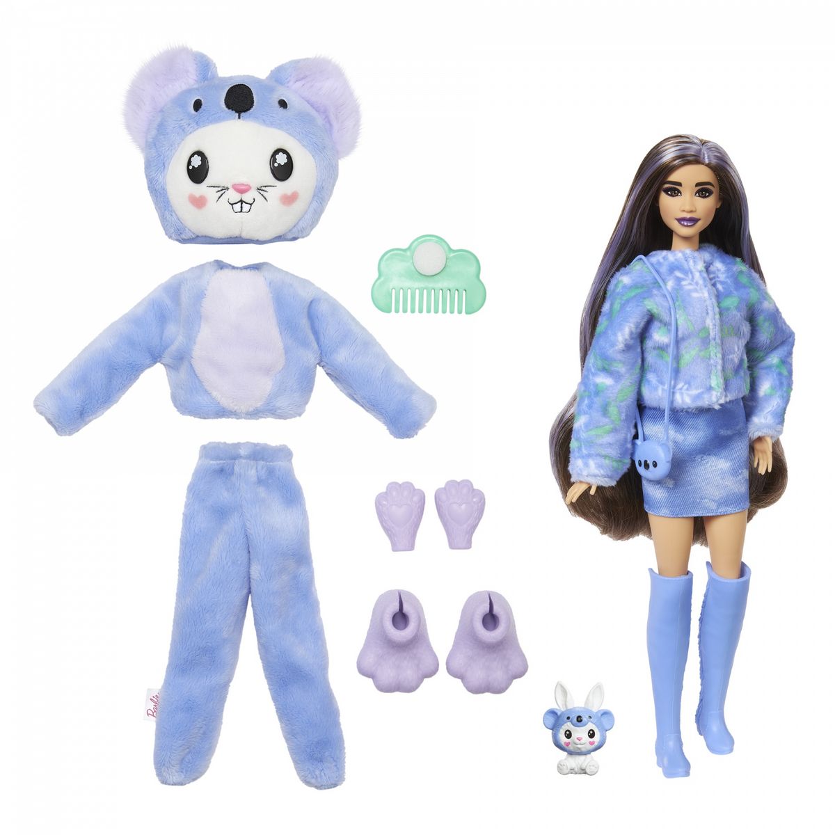 MATTEL Poupée Barbie Cutie reveal lapin koala