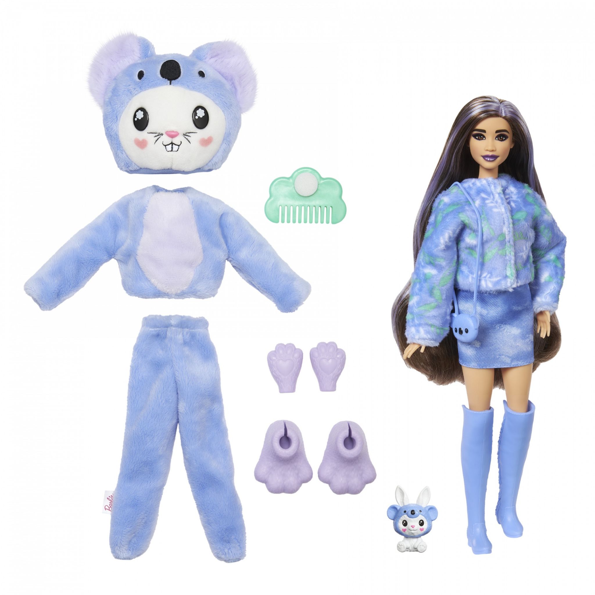 Voir la diapositive 5 : MATTEL Poupée Barbie Cutie reveal lapin koala