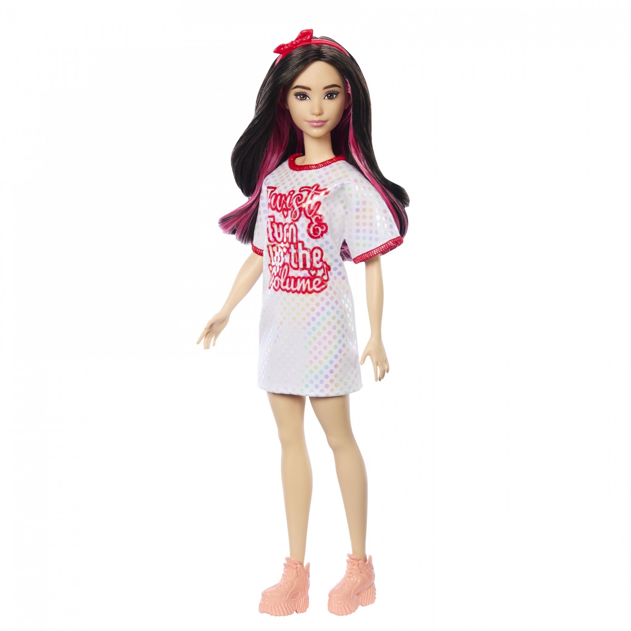 Voir la diapositive 5 : MATTEL Poupée Barbie Fashionista Robe T-Shirt