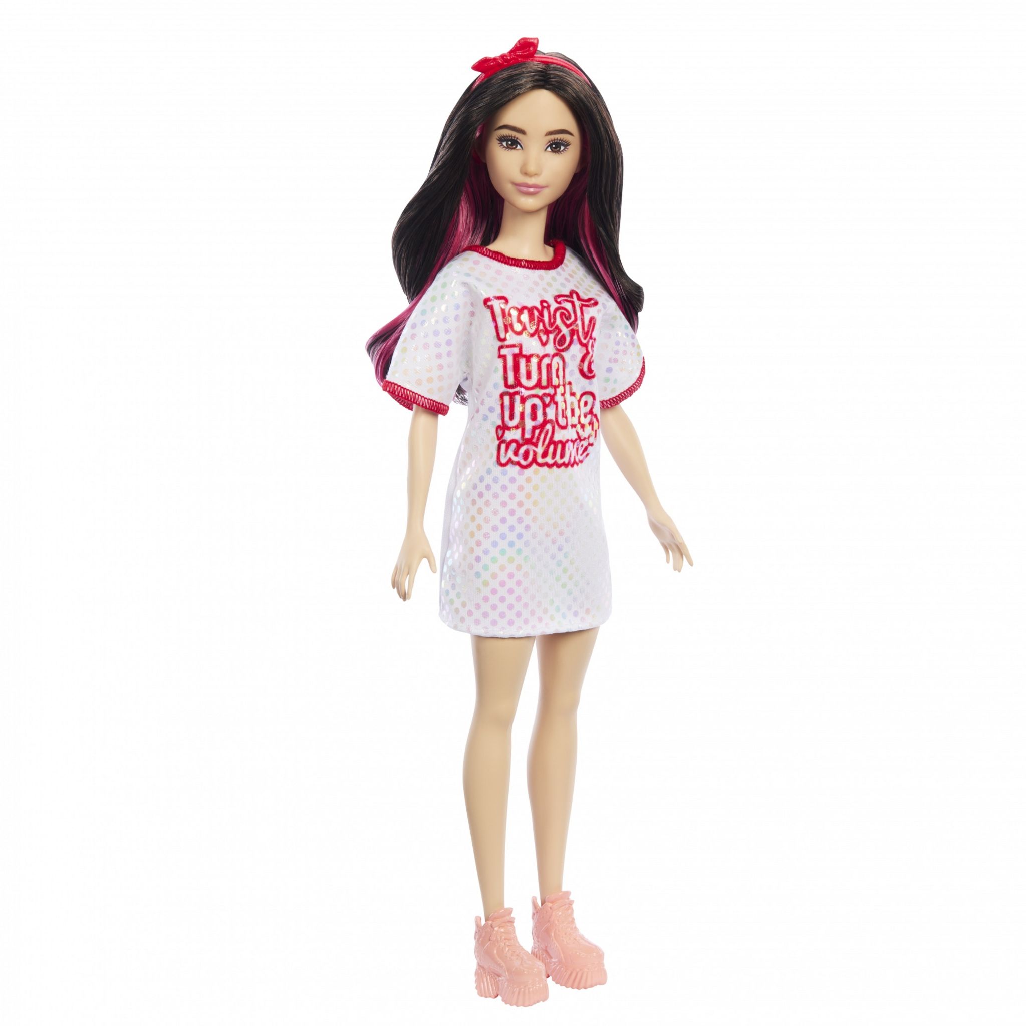 Voir la diapositive 7 : MATTEL Poupée Barbie Fashionista Robe T-Shirt