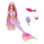 Voir la diapositive 5 : MATTEL Poupée Barbie Sirène couleurs Magiques