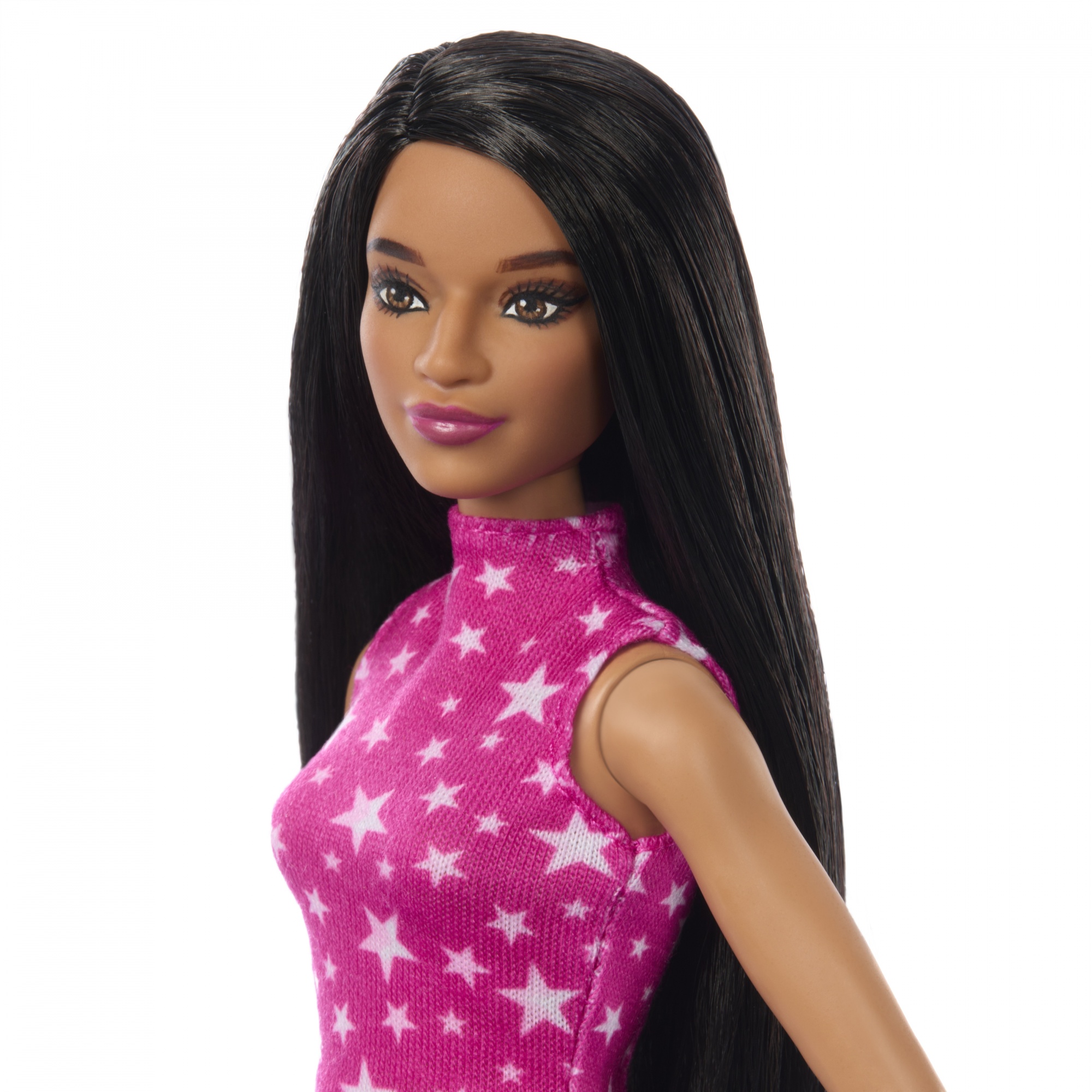 Voir la diapositive 4 : MATTEL Poupée Barbie Fashionista Top Etoilé - 65 ans Barbie
