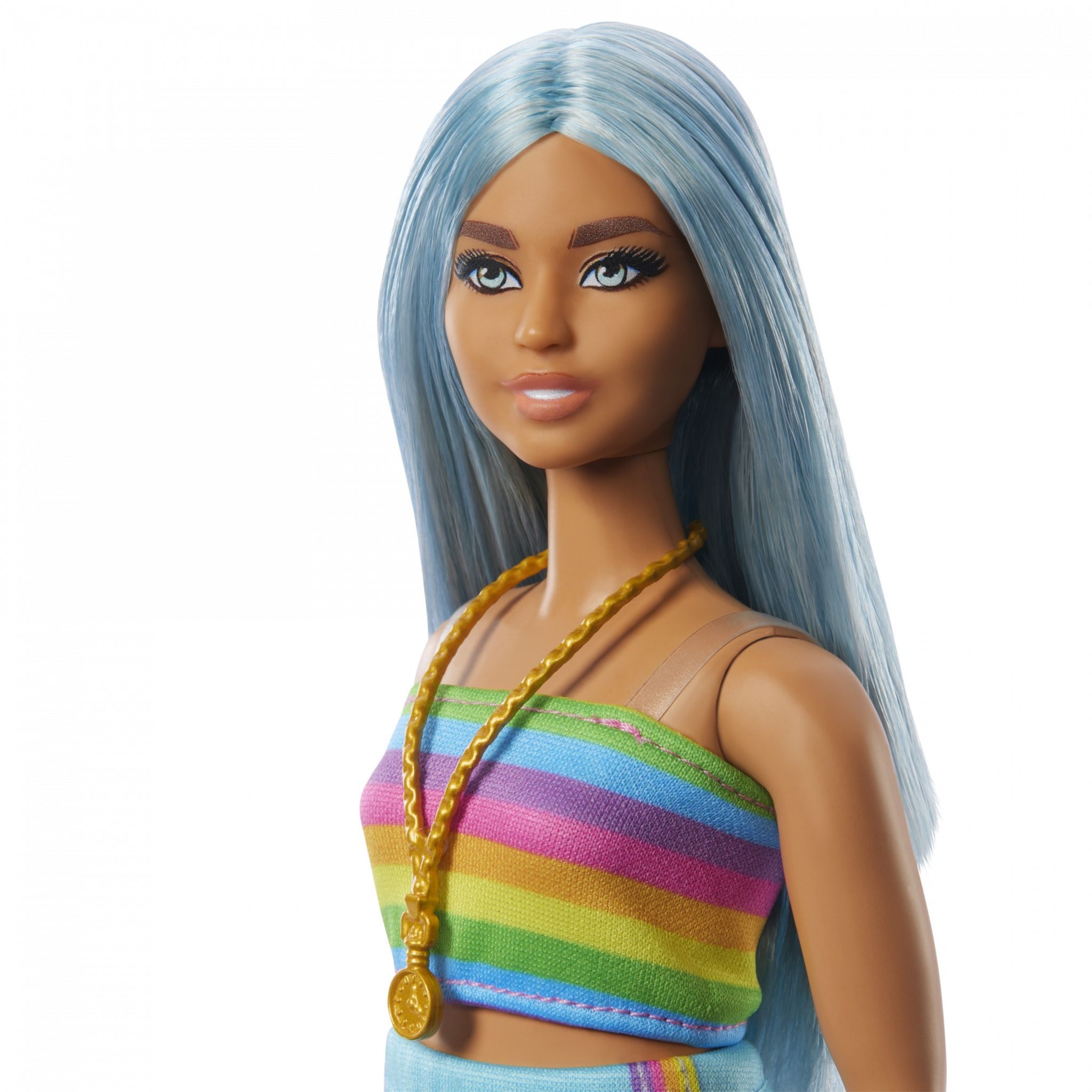 Voir la diapositive 4 : MATTEL Poupée Barbie Fashionista Arc-En-Ciel