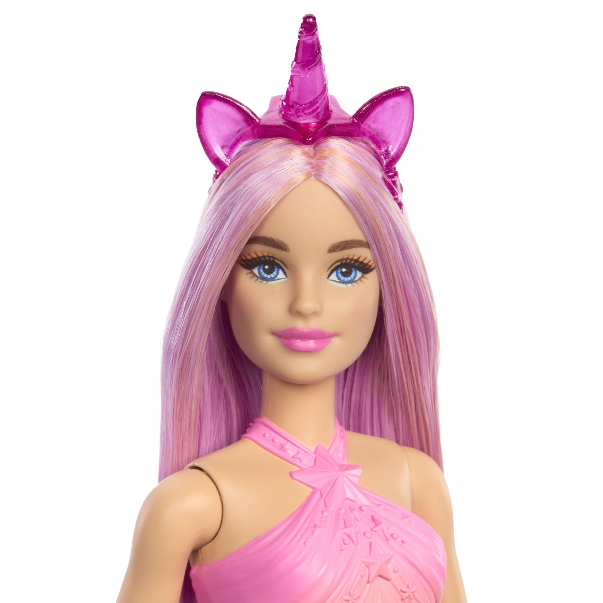 Voir la diapositive 3 : MATTEL Poupée Barbie Licorne