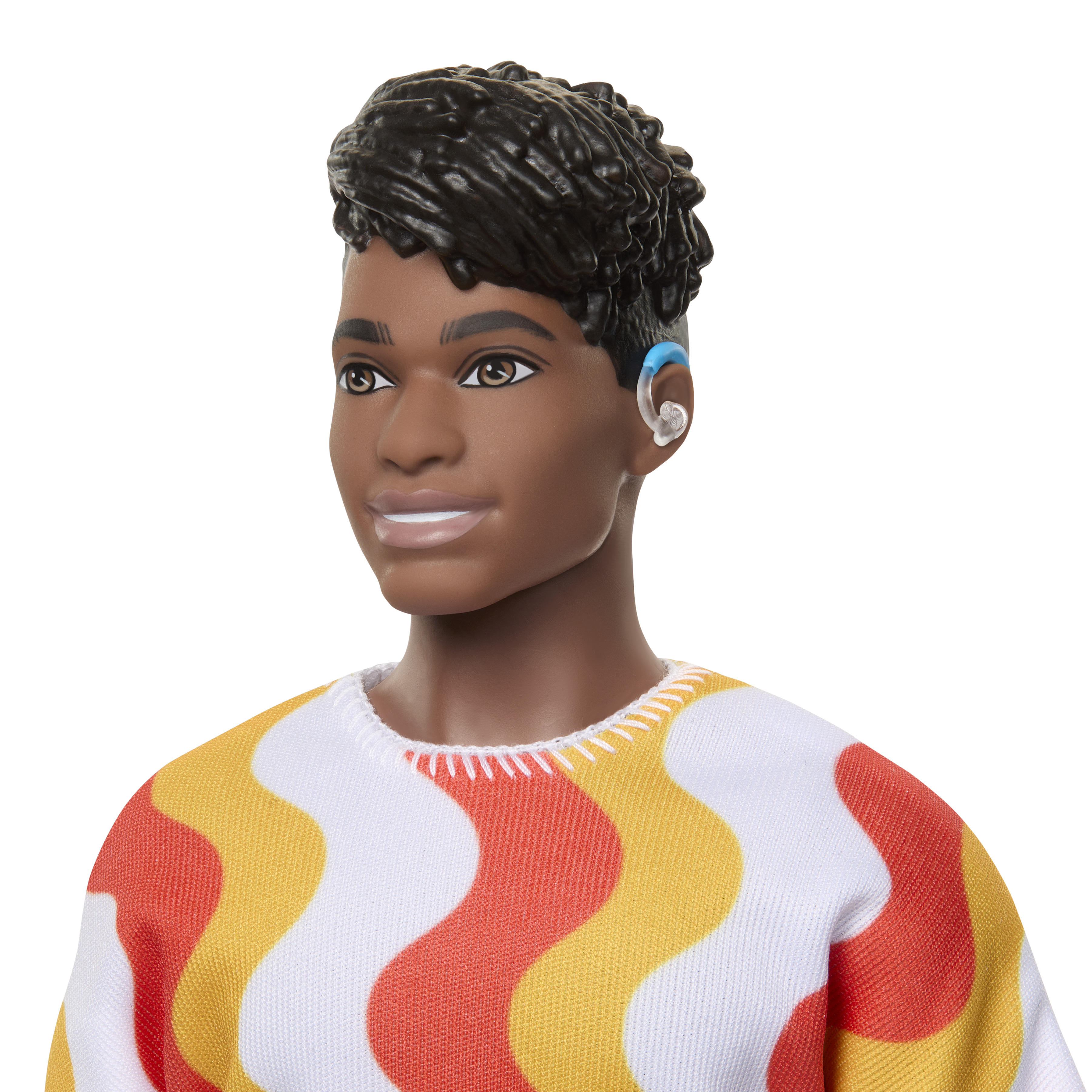 Voir la diapositive 5 : MATTEL Poupée Ken Fashionista T-Shirt vagues