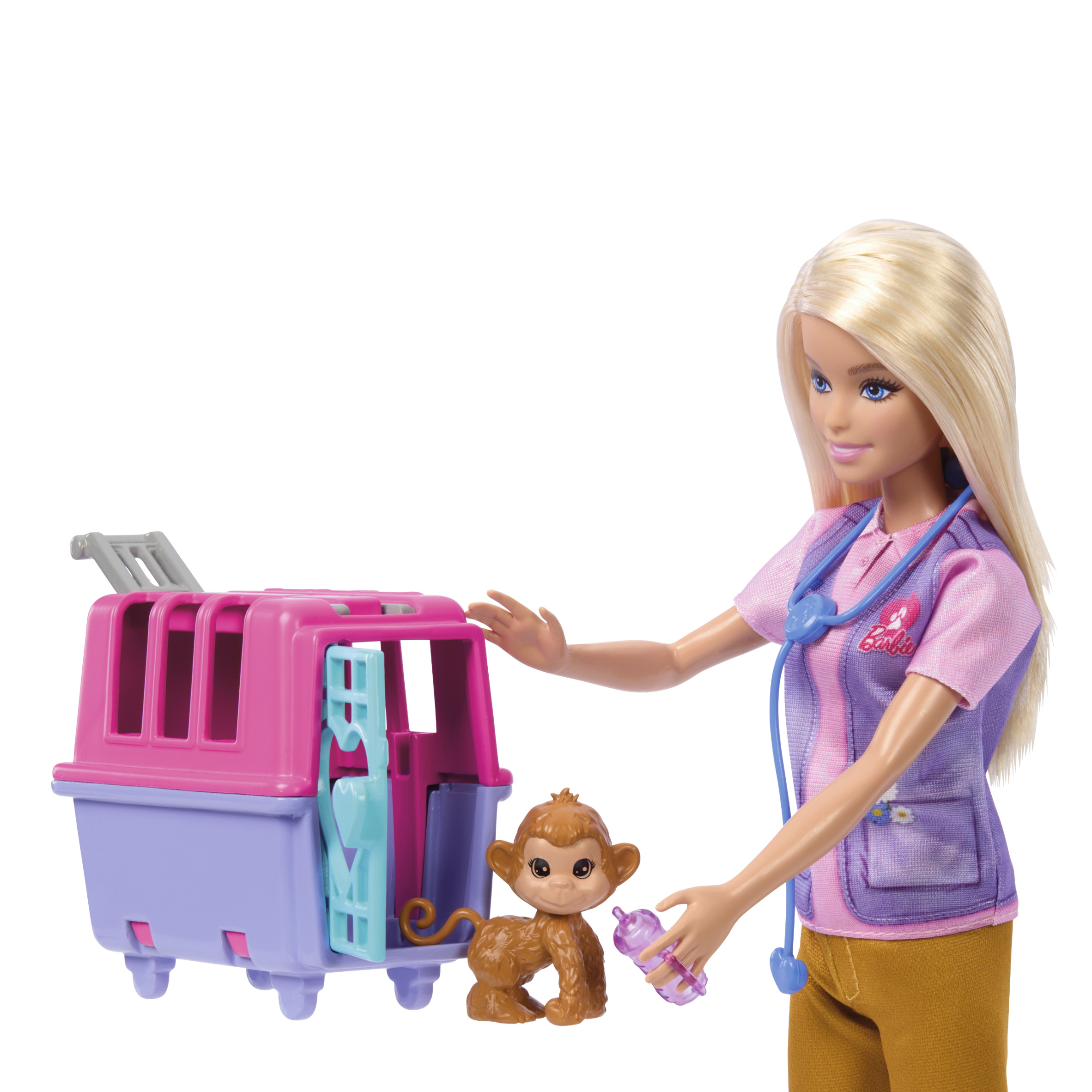 Voir la diapositive 7 : MATTEL Poupée Barbie sauveteuse d'animaux