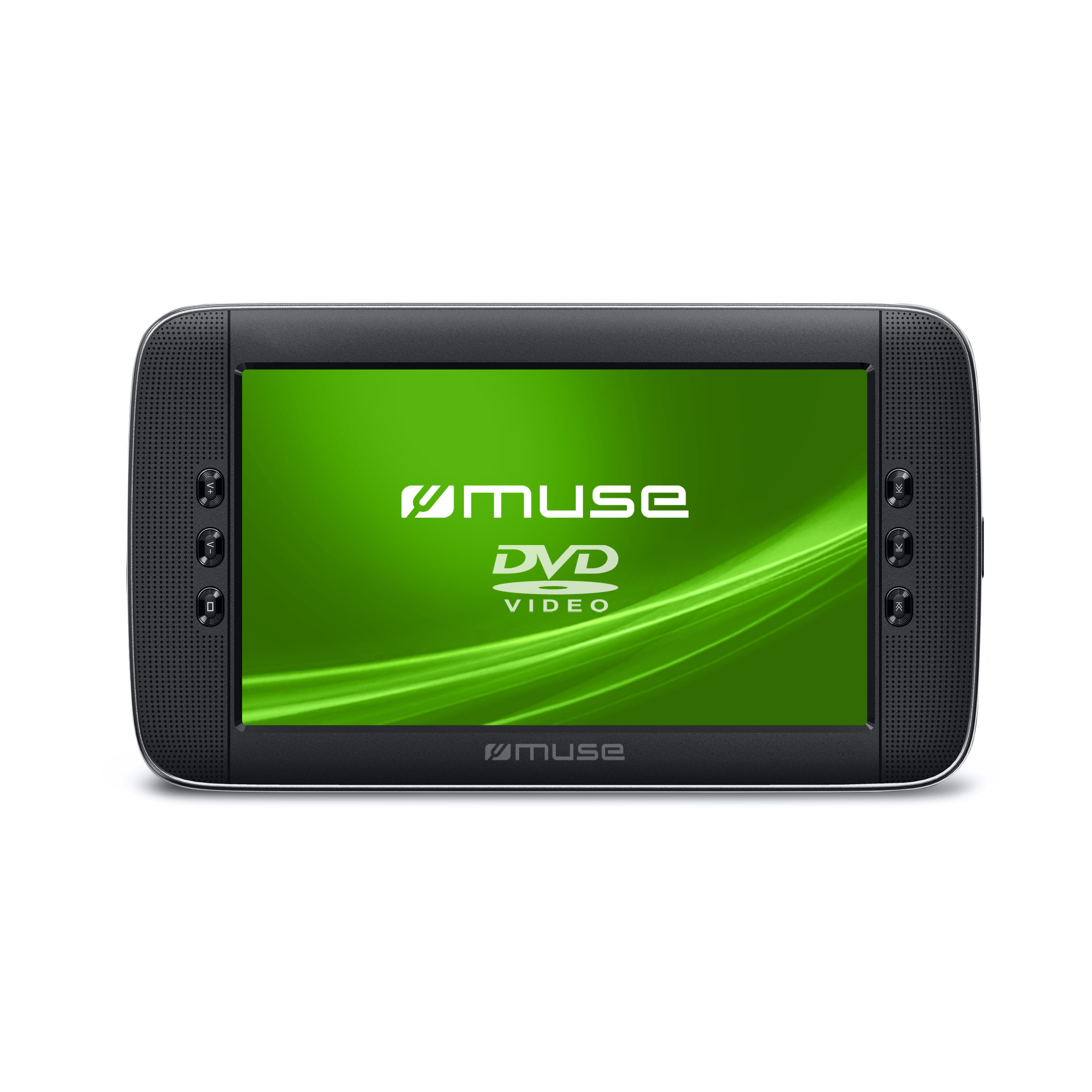 Voir la diapositive 2 : MUSE Lecteur de DVD portable grand écran - Noir
