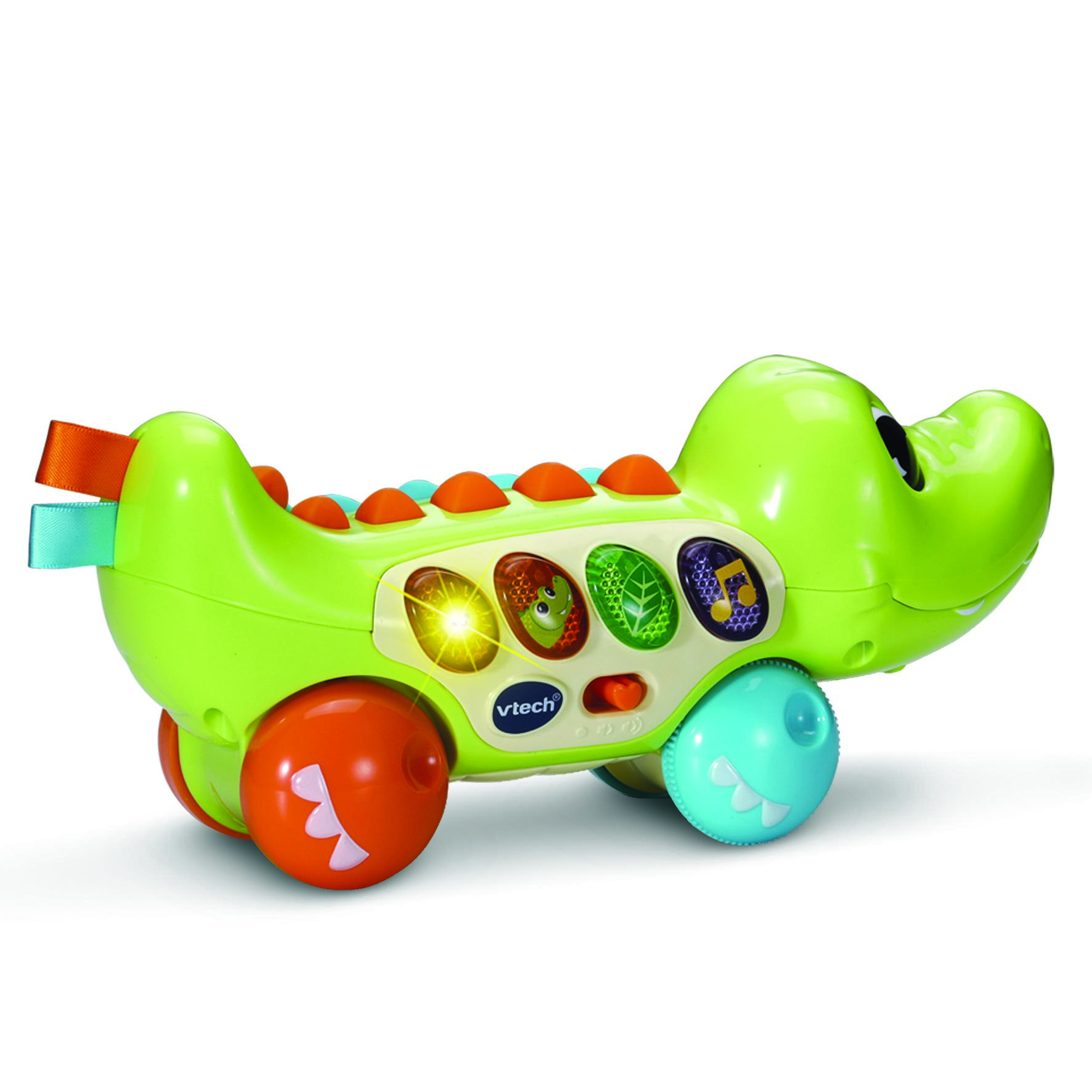 Voir la diapositive 3 : VTECH Jouet à tirer Rouli croco rigolo