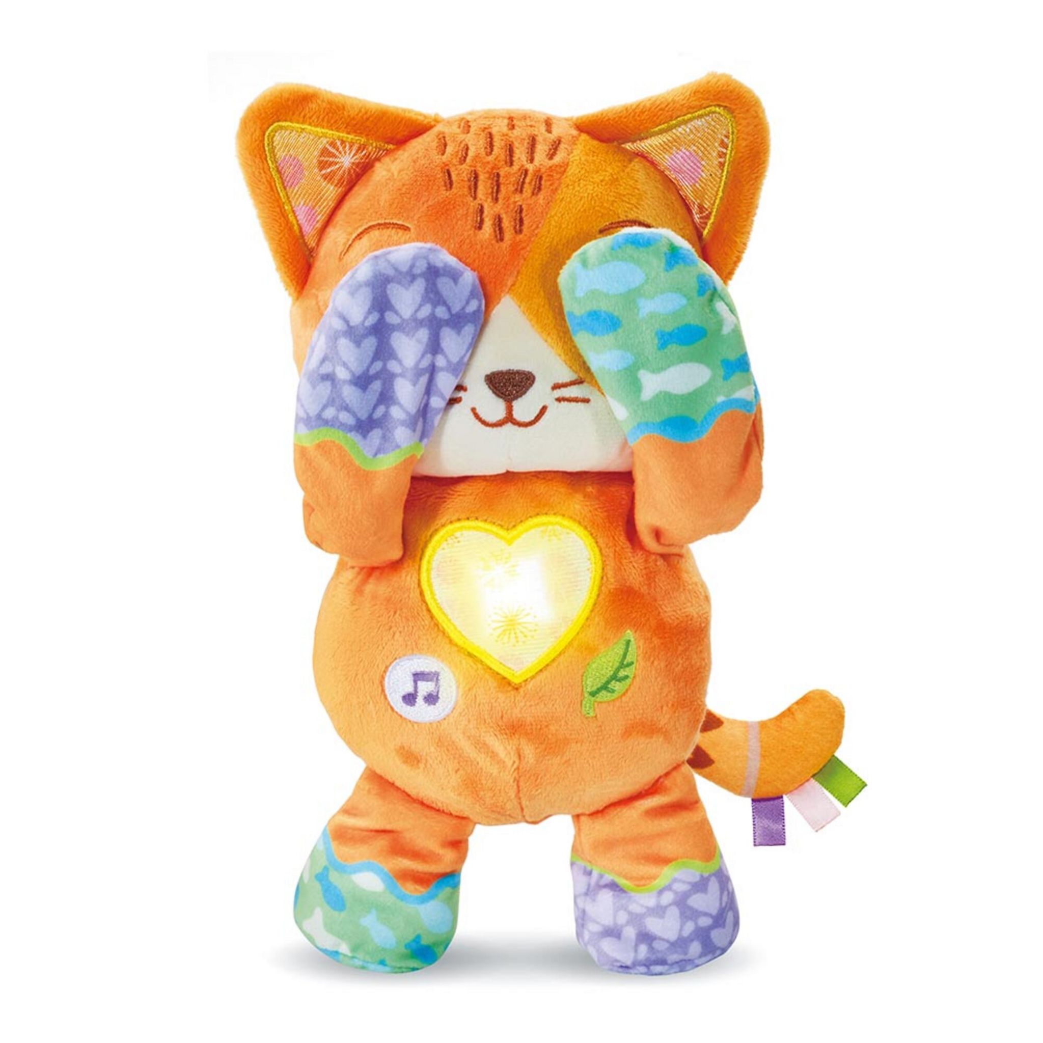Voir la diapositive 2 : VTECH Peluche Fripon Cache-cache Chaton