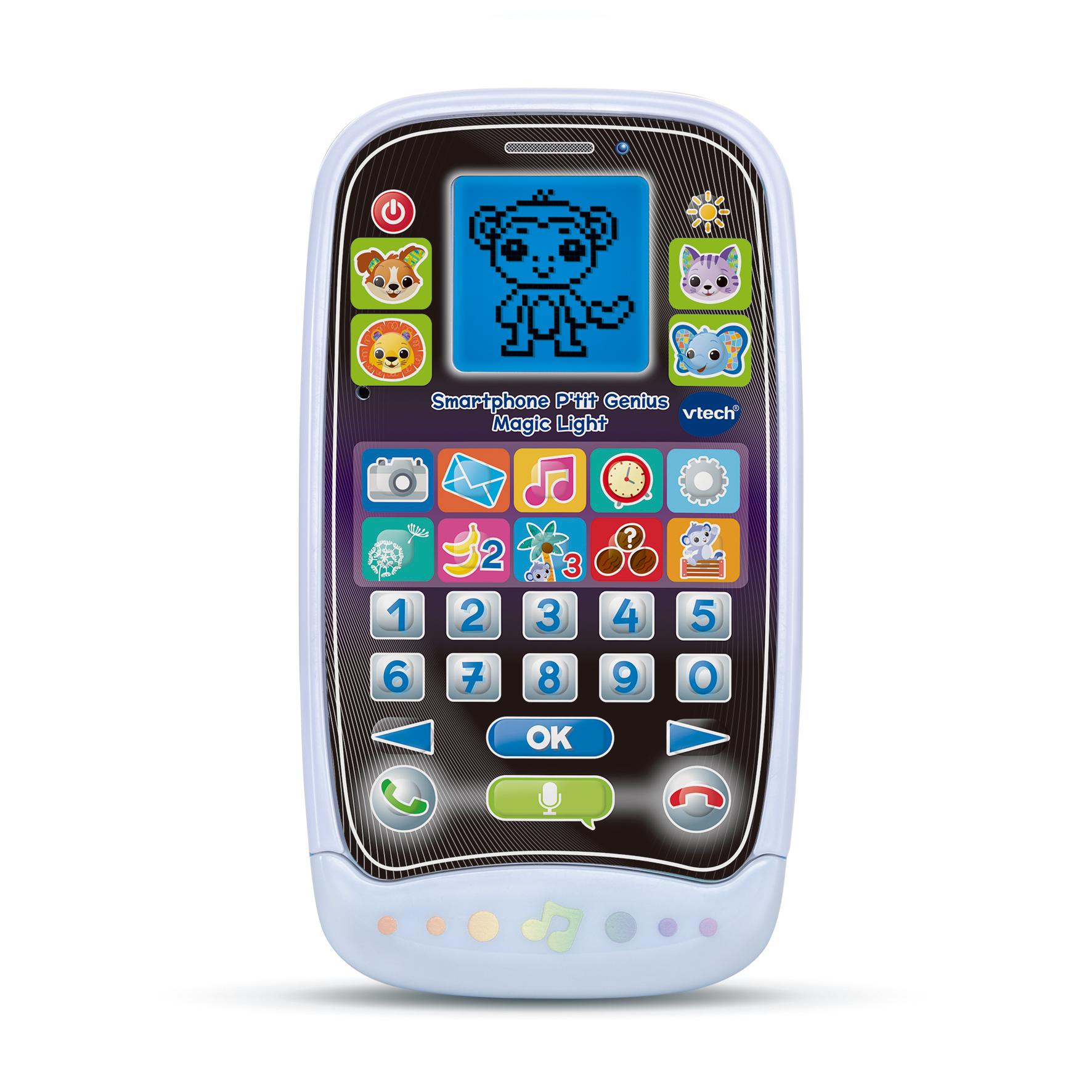 Voir la diapositive 2 : VTECH Smartphone Ptit Genius Magic Light