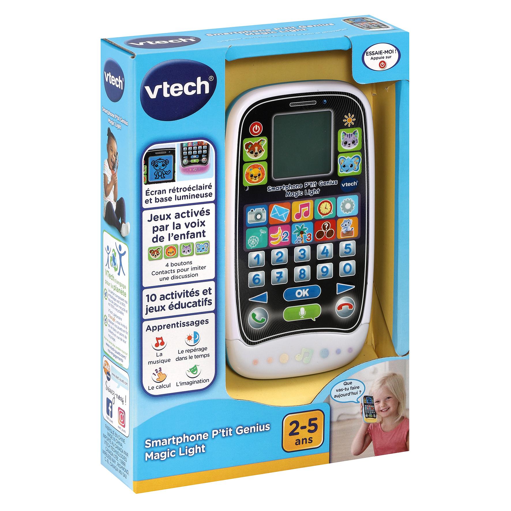 Voir la diapositive 6 : VTECH Smartphone Ptit Genius Magic Light