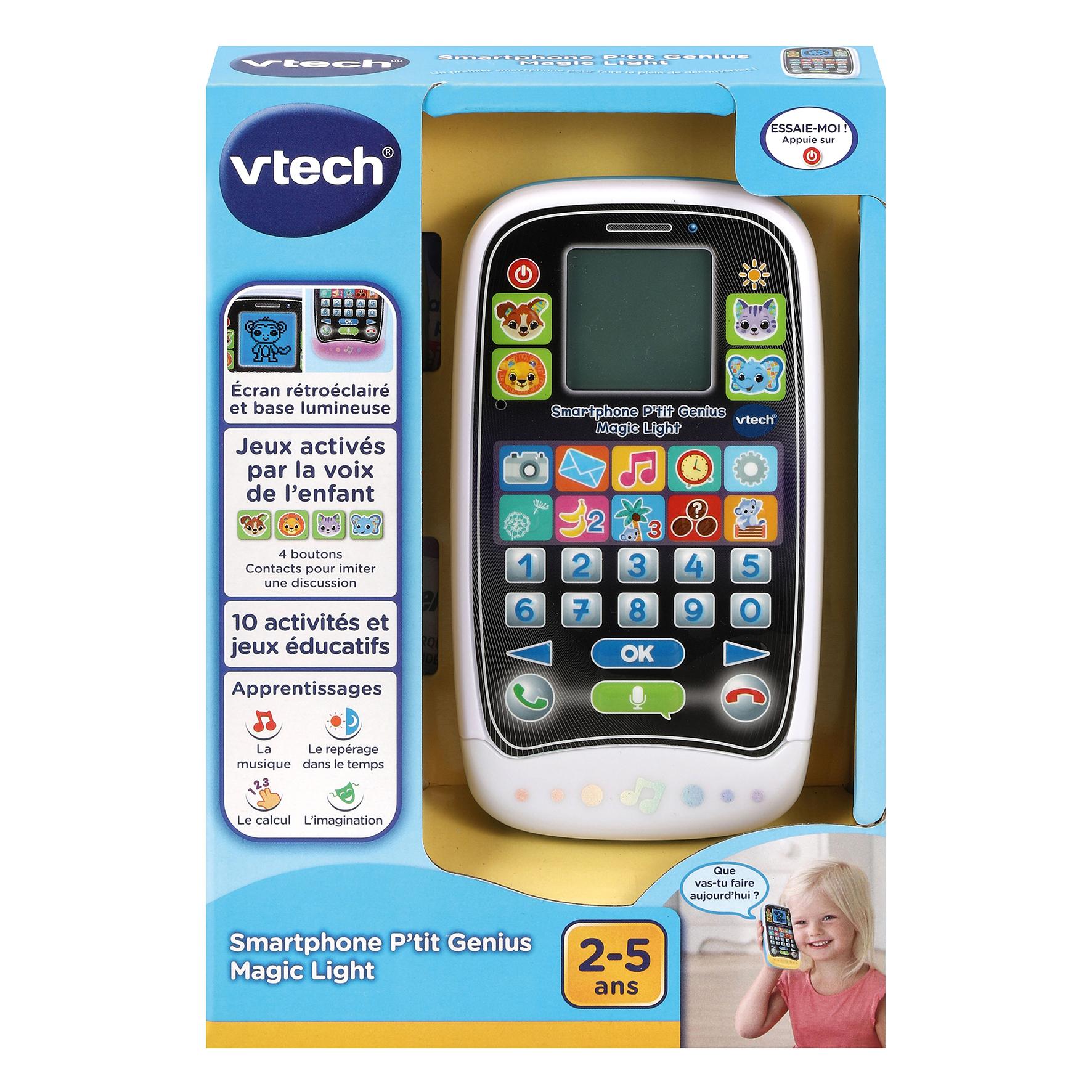Voir la diapositive 7 : VTECH Smartphone Ptit Genius Magic Light