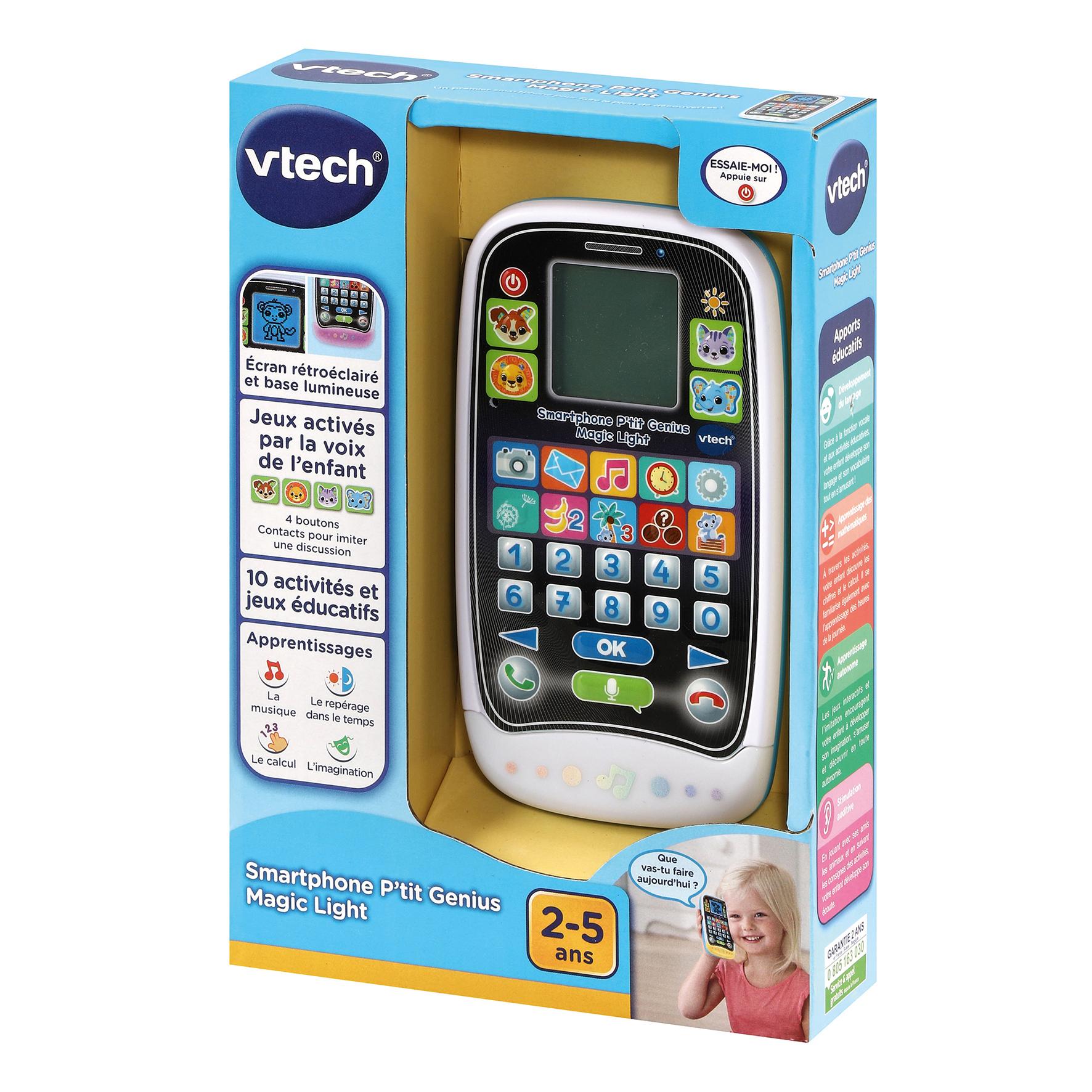 Voir la diapositive 8 : VTECH Smartphone Ptit Genius Magic Light