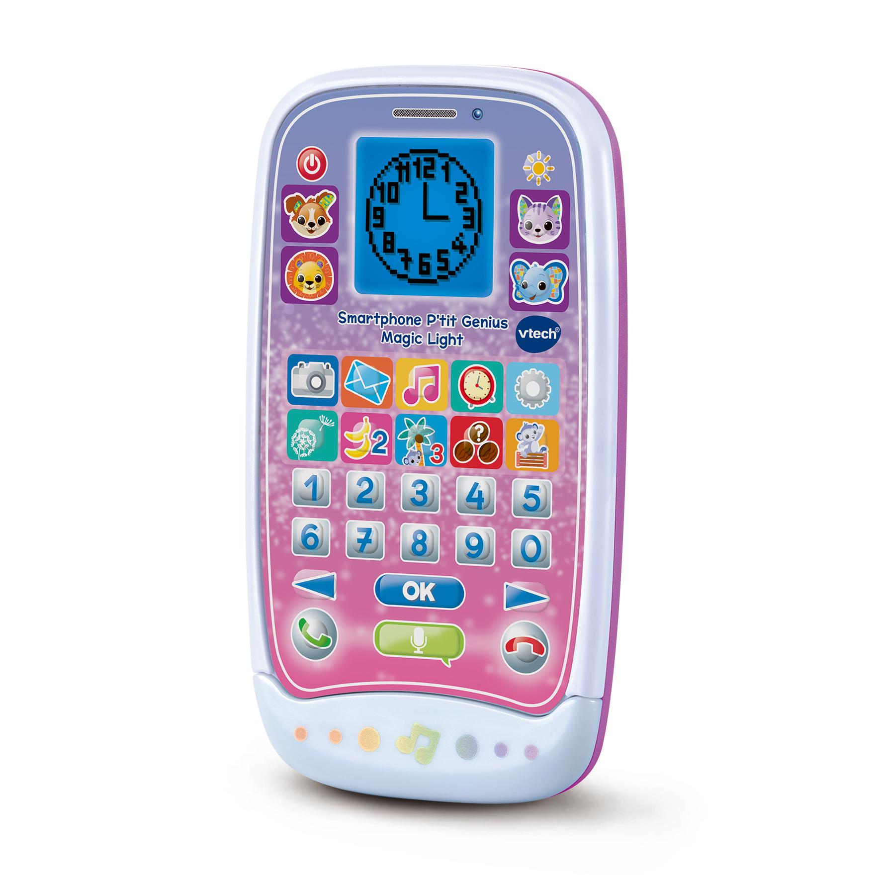 Voir la diapositive 2 : VTECH Smartphone Genius Magic - Rose