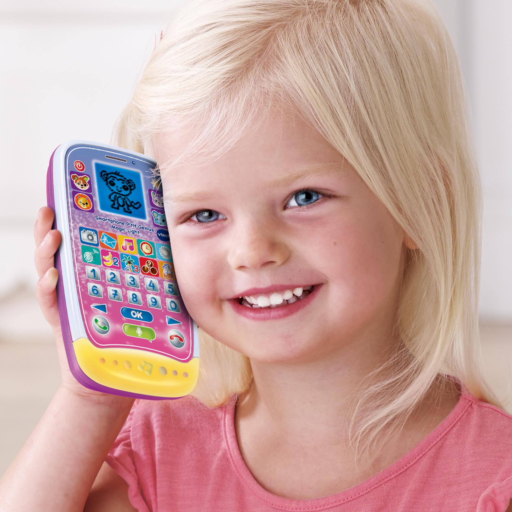 Voir la diapositive 3 : VTECH Smartphone Genius Magic - Rose