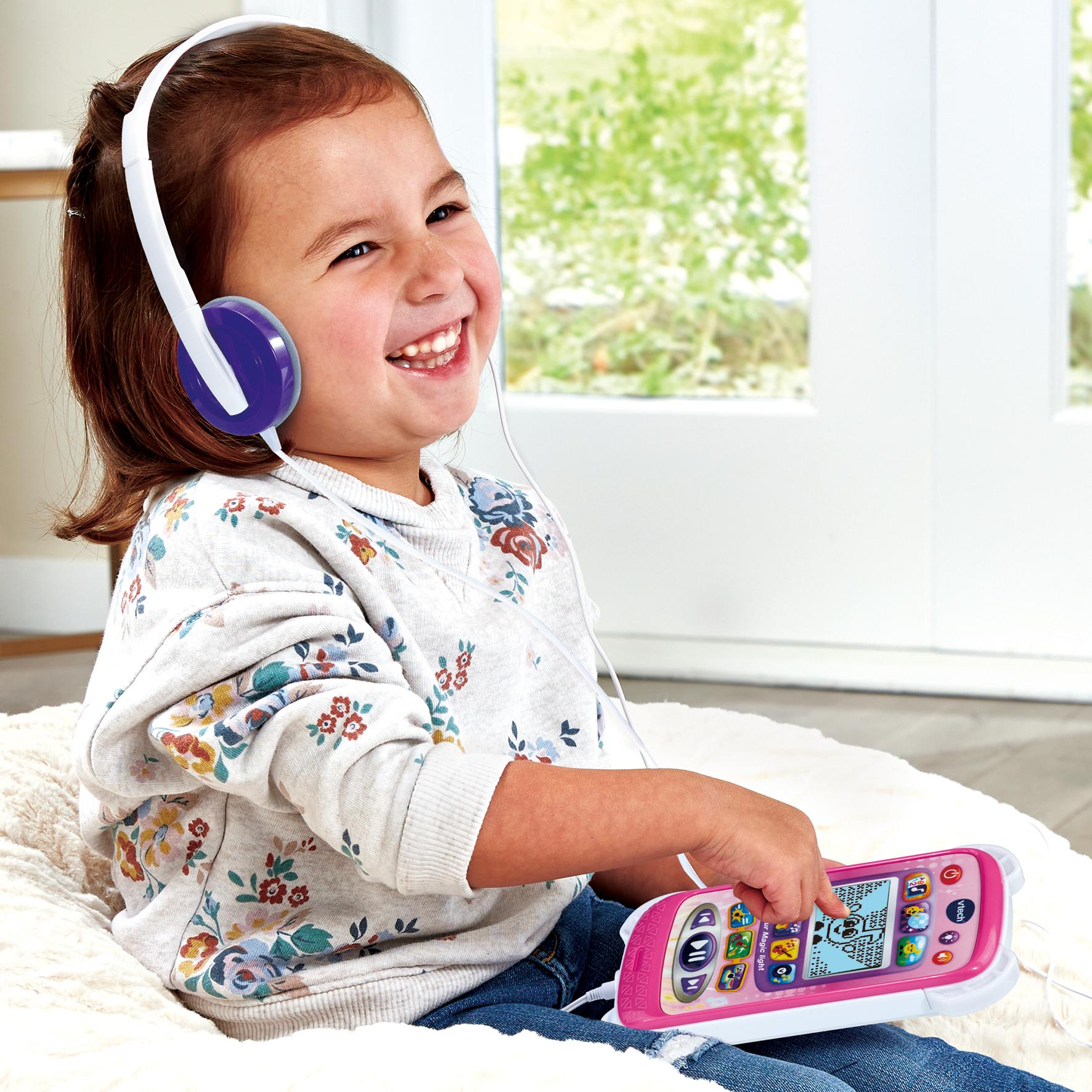 Voir la diapositive 3 : VTECH Baladeur Magic Light rose