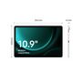 Voir la diapositive 4 : SAMSUNG Tablette GALAXY TAB S9FE 128GO - Gris