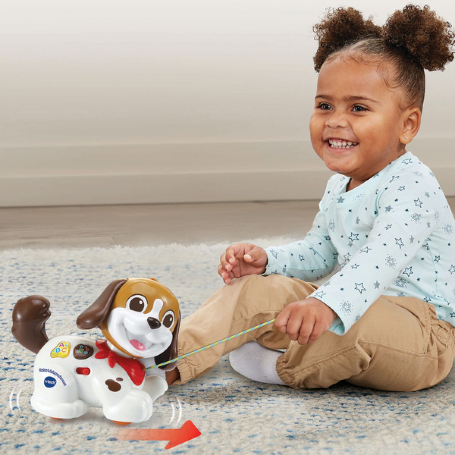 Voir la diapositive 4 : VTECH Toutou 1,2,3, promène-moi