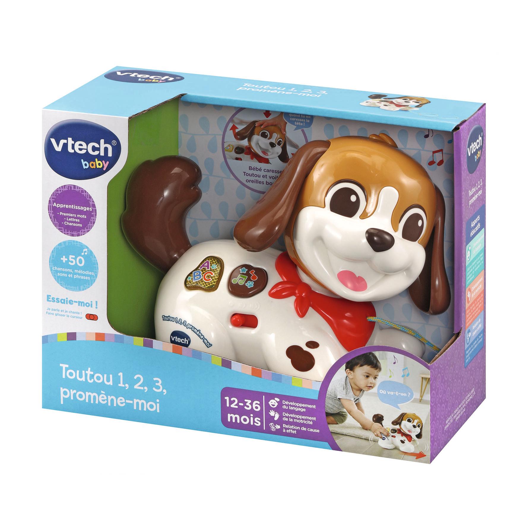 Voir la diapositive 6 : VTECH Toutou 1,2,3, promène-moi