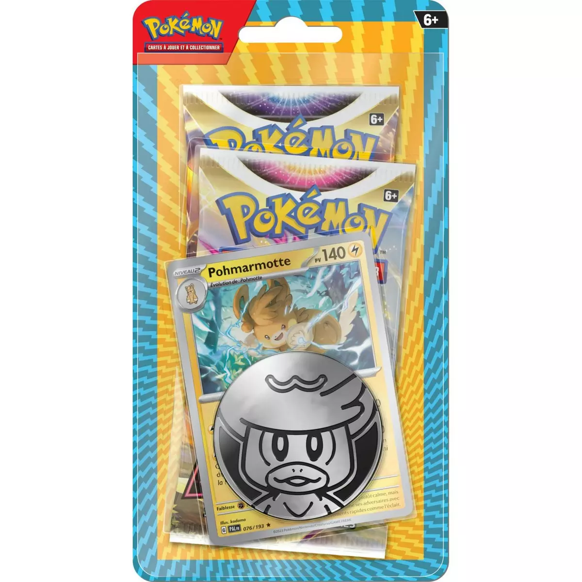 POKEMON Pack 2 Boosters Cartes Pokémon