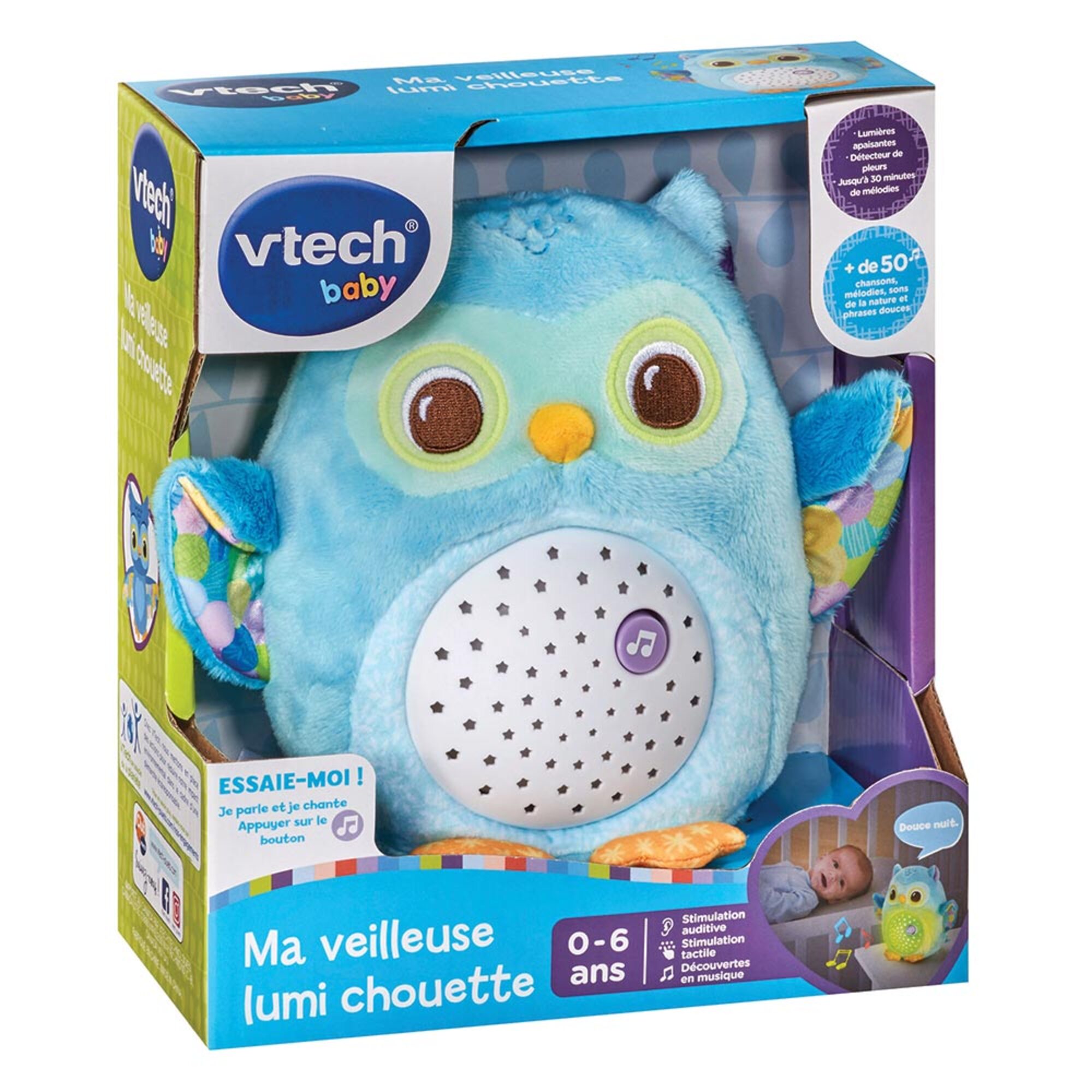 Voir la diapositive 2 : VTECH Ma veilleuse Lumi chouette