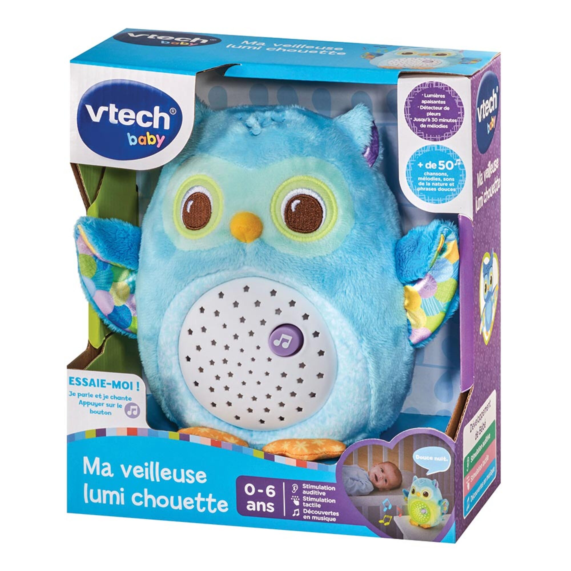 Voir la diapositive 4 : VTECH Ma veilleuse Lumi chouette