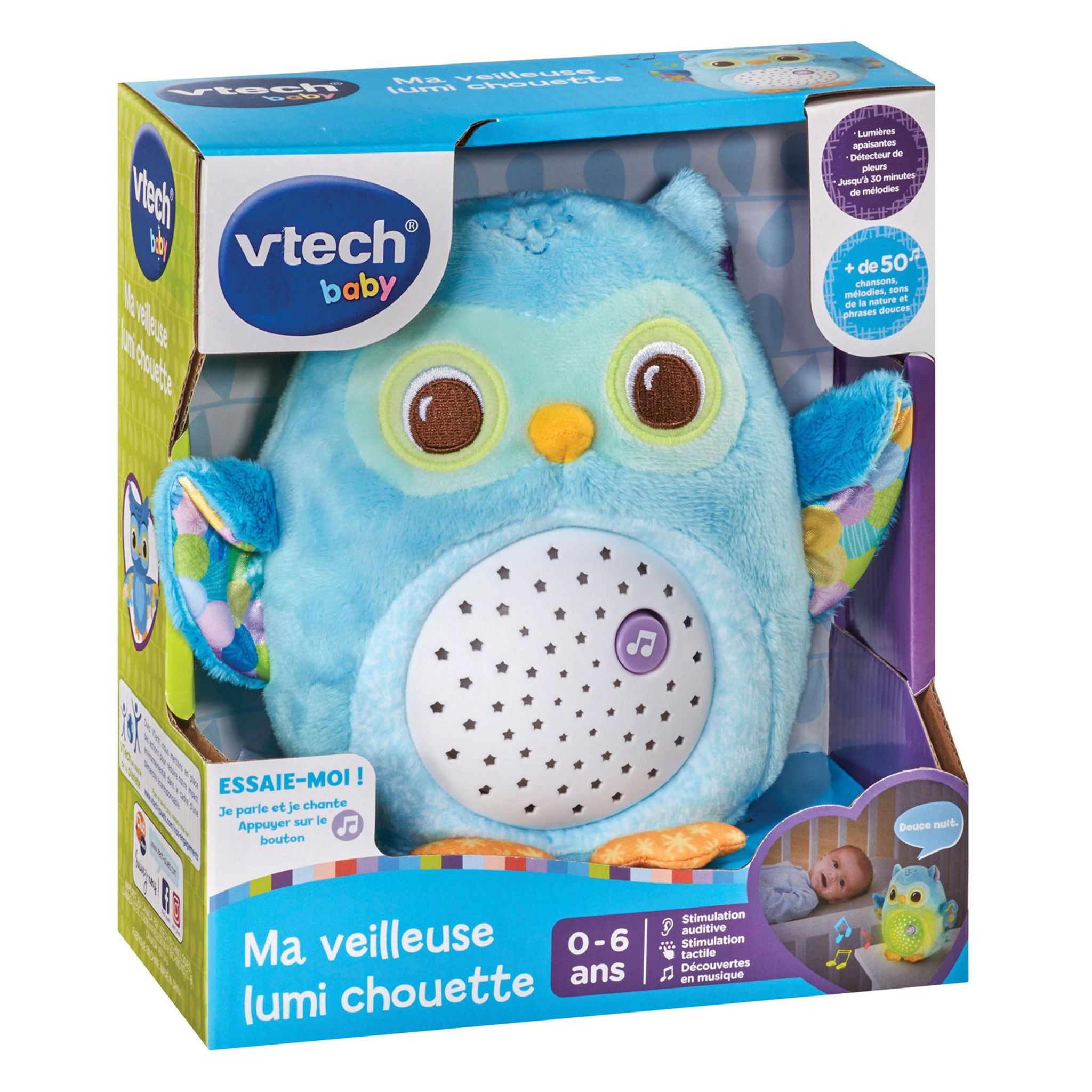 Voir la diapositive 3 : VTECH Ma veilleuse Lumi chouette
