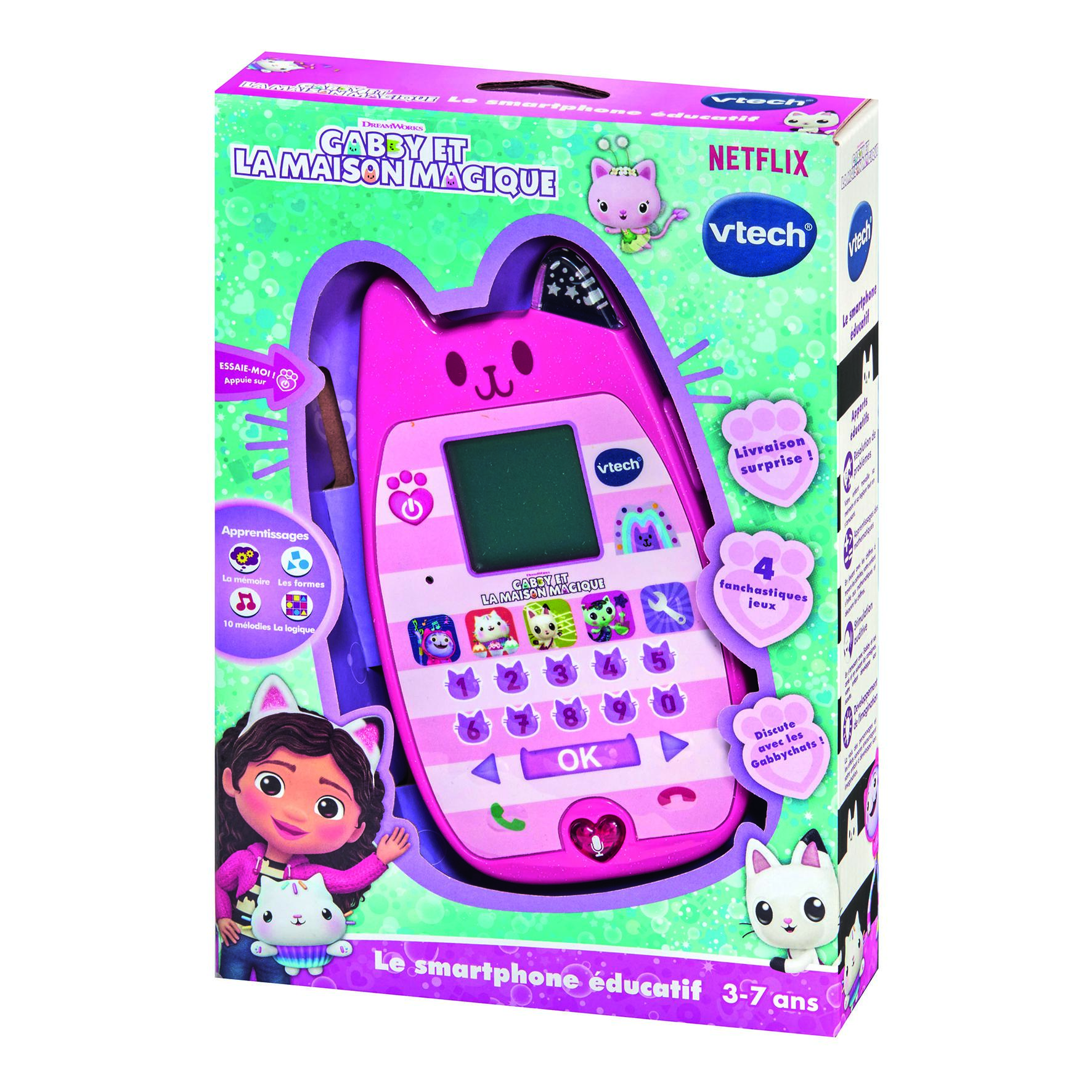 Voir la diapositive 5 : VTECH Smartphone Gabby et la maison magique